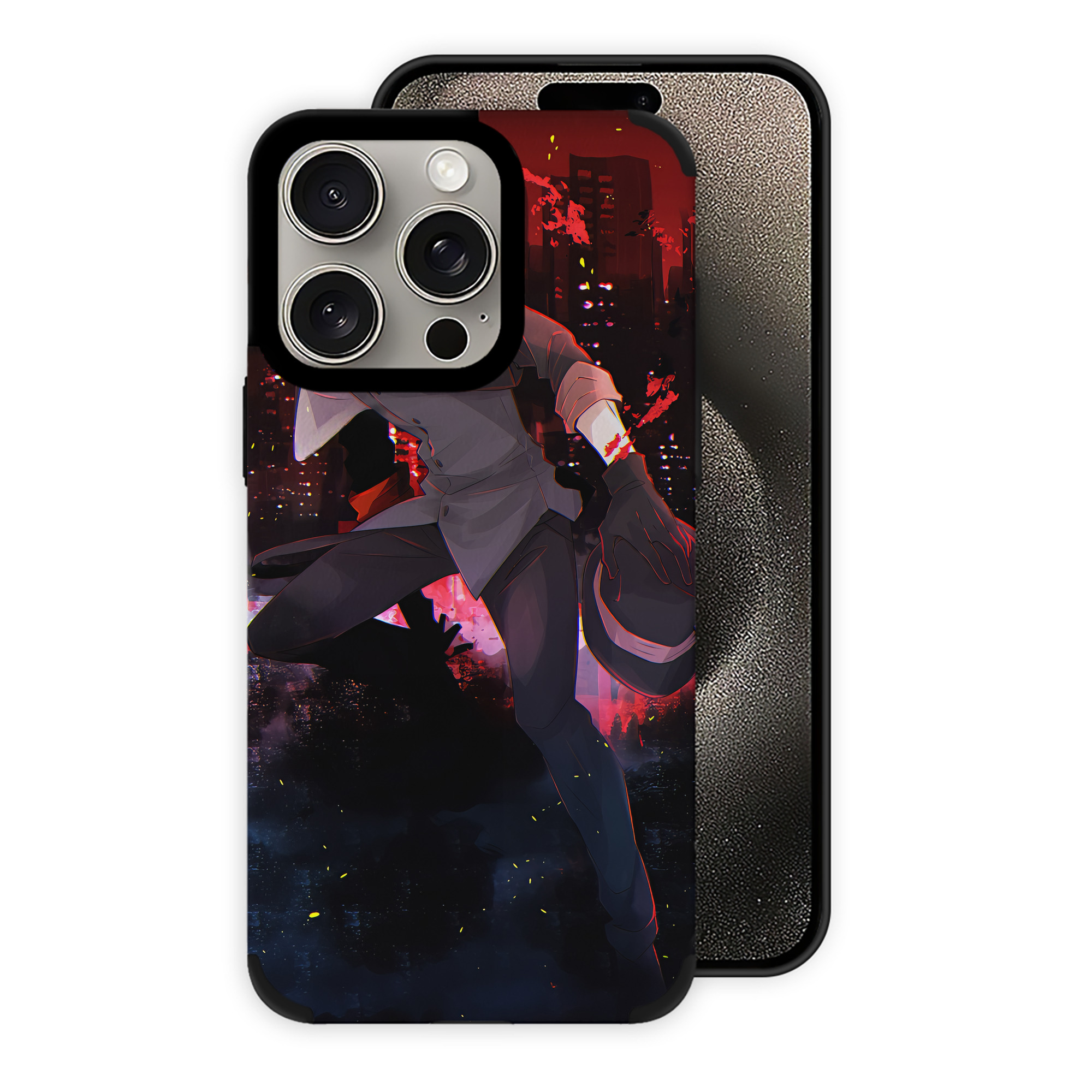 （画像用） 文豪ストレイドッグス Bungo Stray Dogs 【iPhone15ProMax対応】 PUレザー スマホケース 耐衝撃＆黄変防止