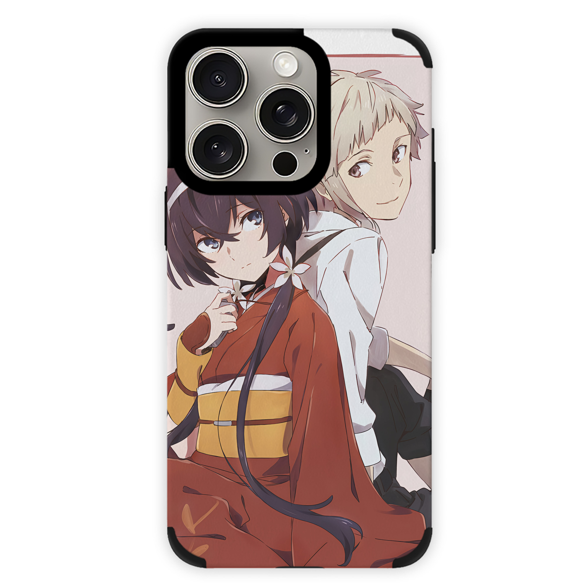 （画像用） 文豪ストレイドッグス Bungo Stray Dogs 【iPhone15ProMax対応】 PUレザー スマホケース 耐衝撃＆黄変防止