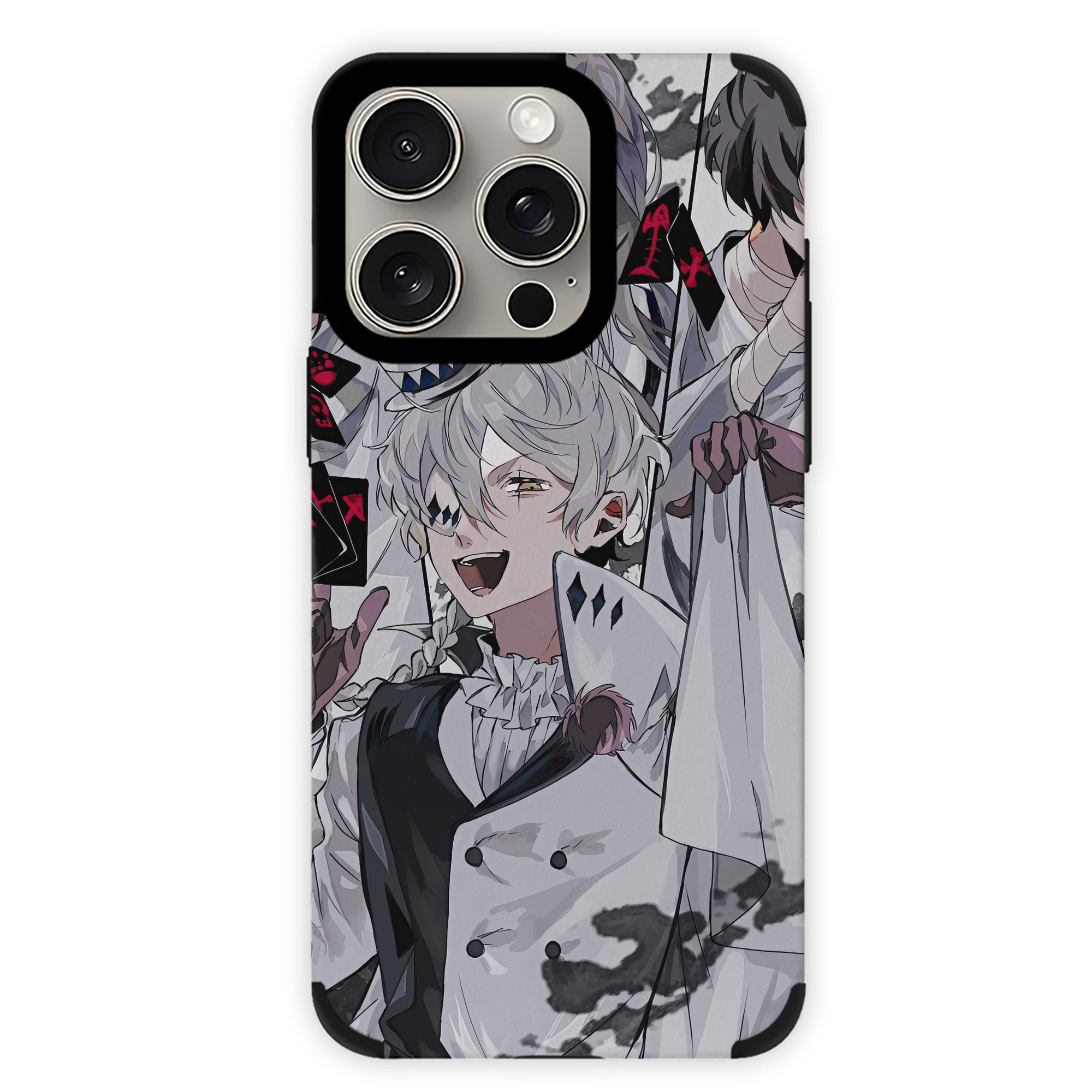 （画像用） 文豪ストレイドッグス Bungo Stray Dogs 【iPhone15ProMax対応】 PUレザー スマホケース 耐衝撃＆黄変防止