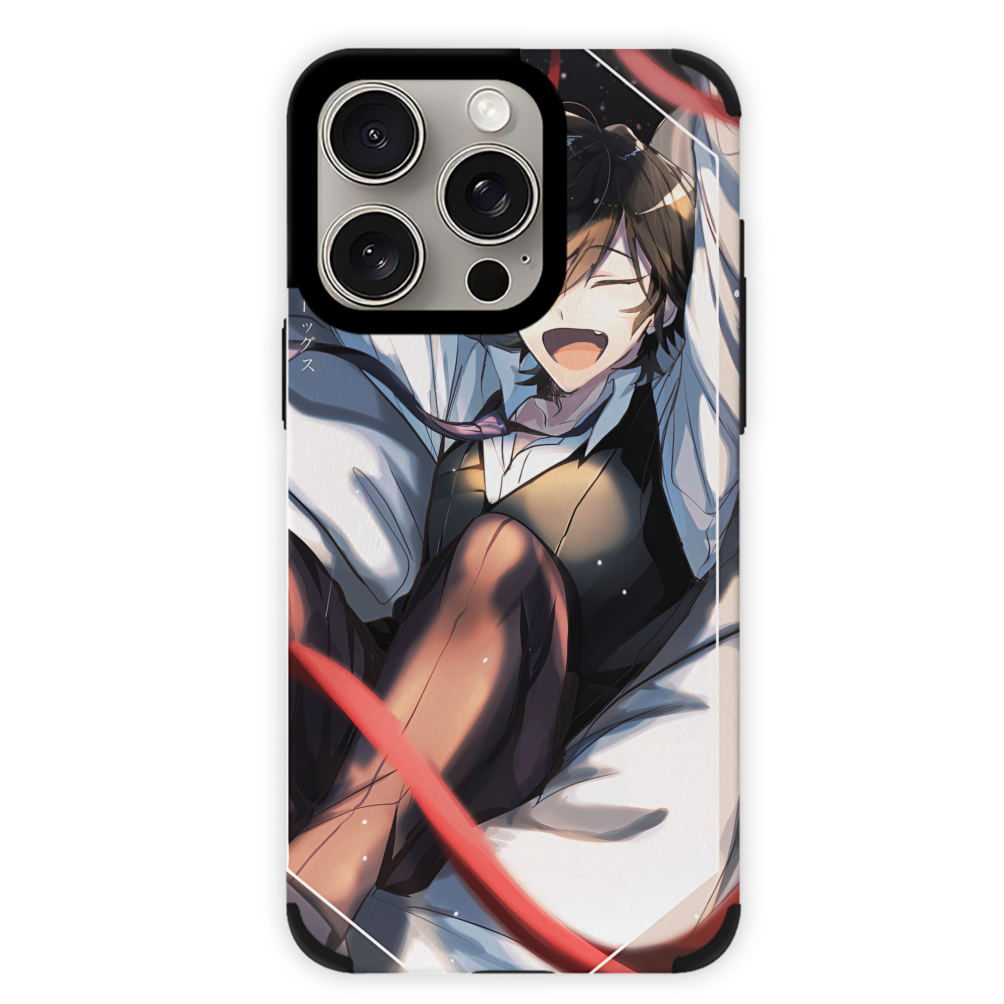（画像用） 文豪ストレイドッグス Bungo Stray Dogs 【iPhone15ProMax対応】 PUレザー スマホケース 耐衝撃＆黄変防止