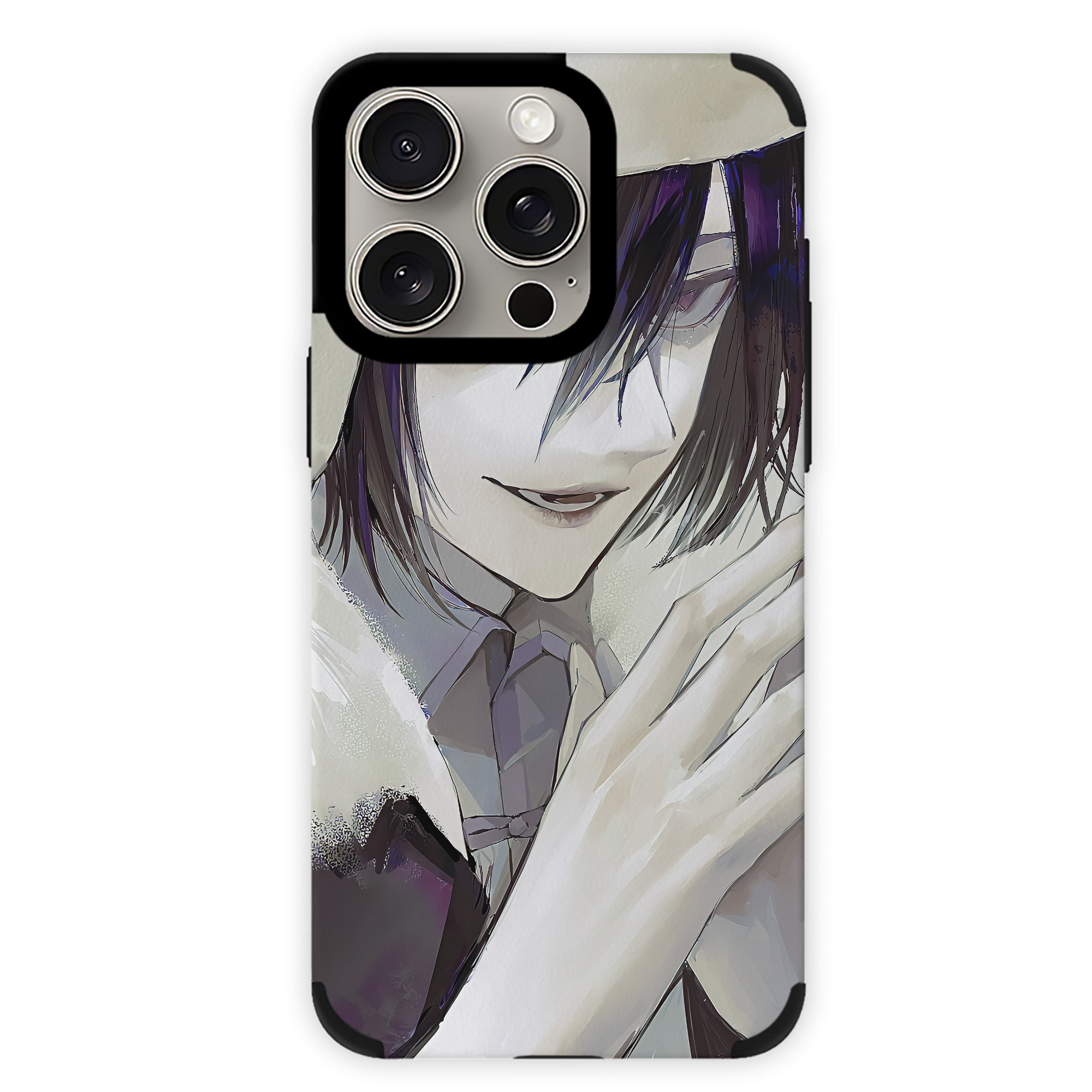 （画像用） 文豪ストレイドッグス Bungo Stray Dogs 【iPhone15ProMax対応】 PUレザー スマホケース 耐衝撃＆黄変防止