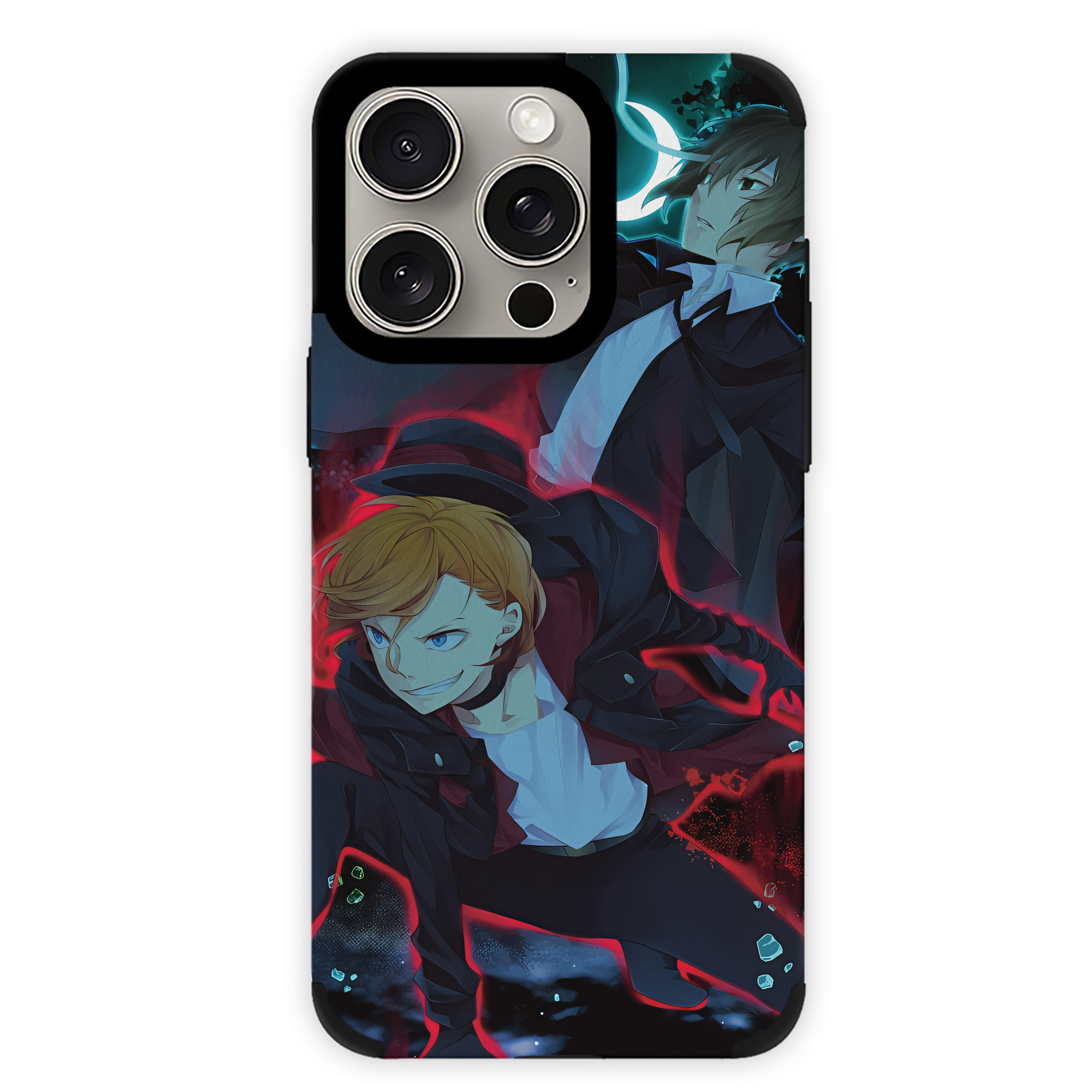 （画像用） 文豪ストレイドッグス Bungo Stray Dogs 【iPhone15ProMax対応】 PUレザー スマホケース 耐衝撃＆黄変防止