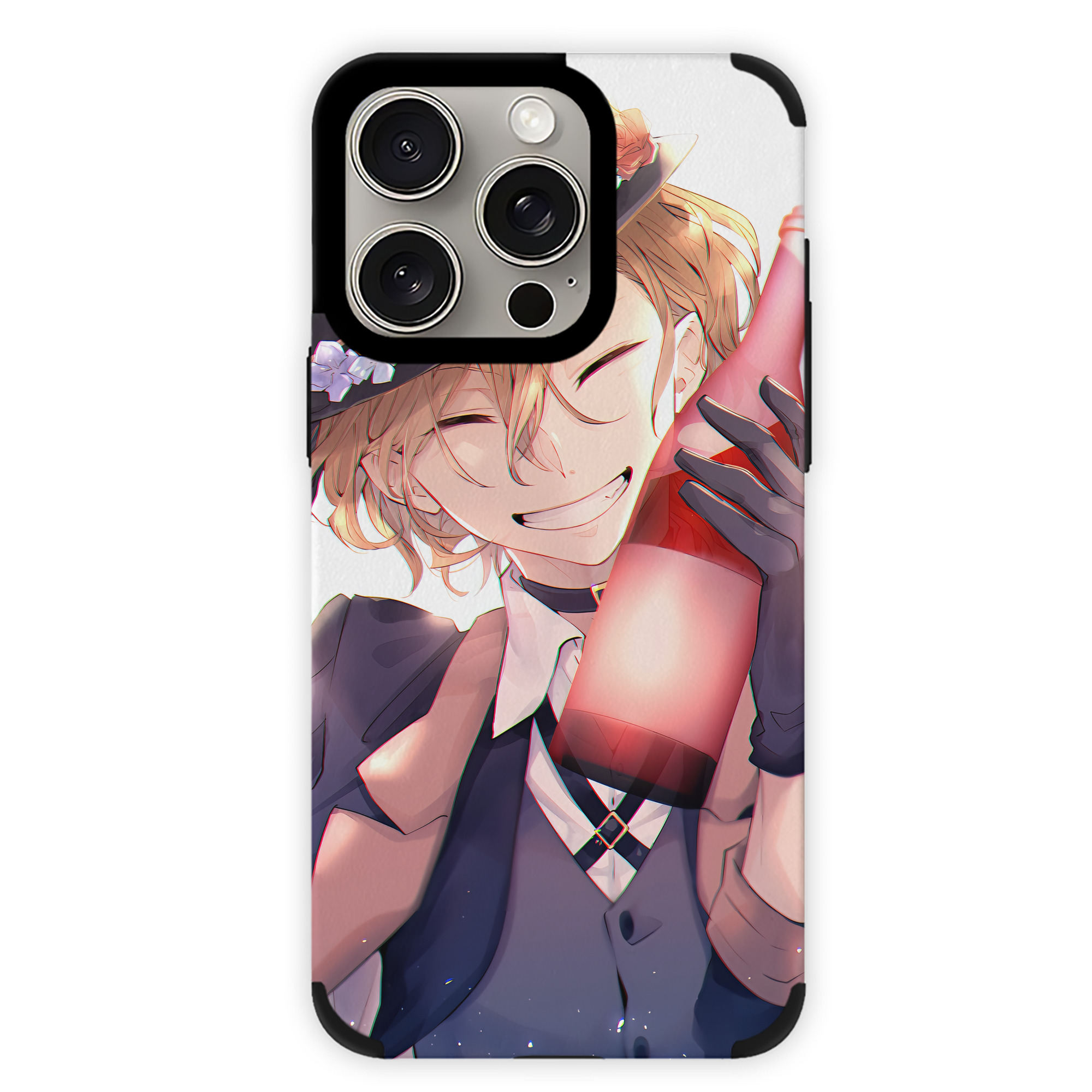 （画像用） 文豪ストレイドッグス Bungo Stray Dogs 【iPhone15ProMax対応】 PUレザー スマホケース 耐衝撃＆黄変防止