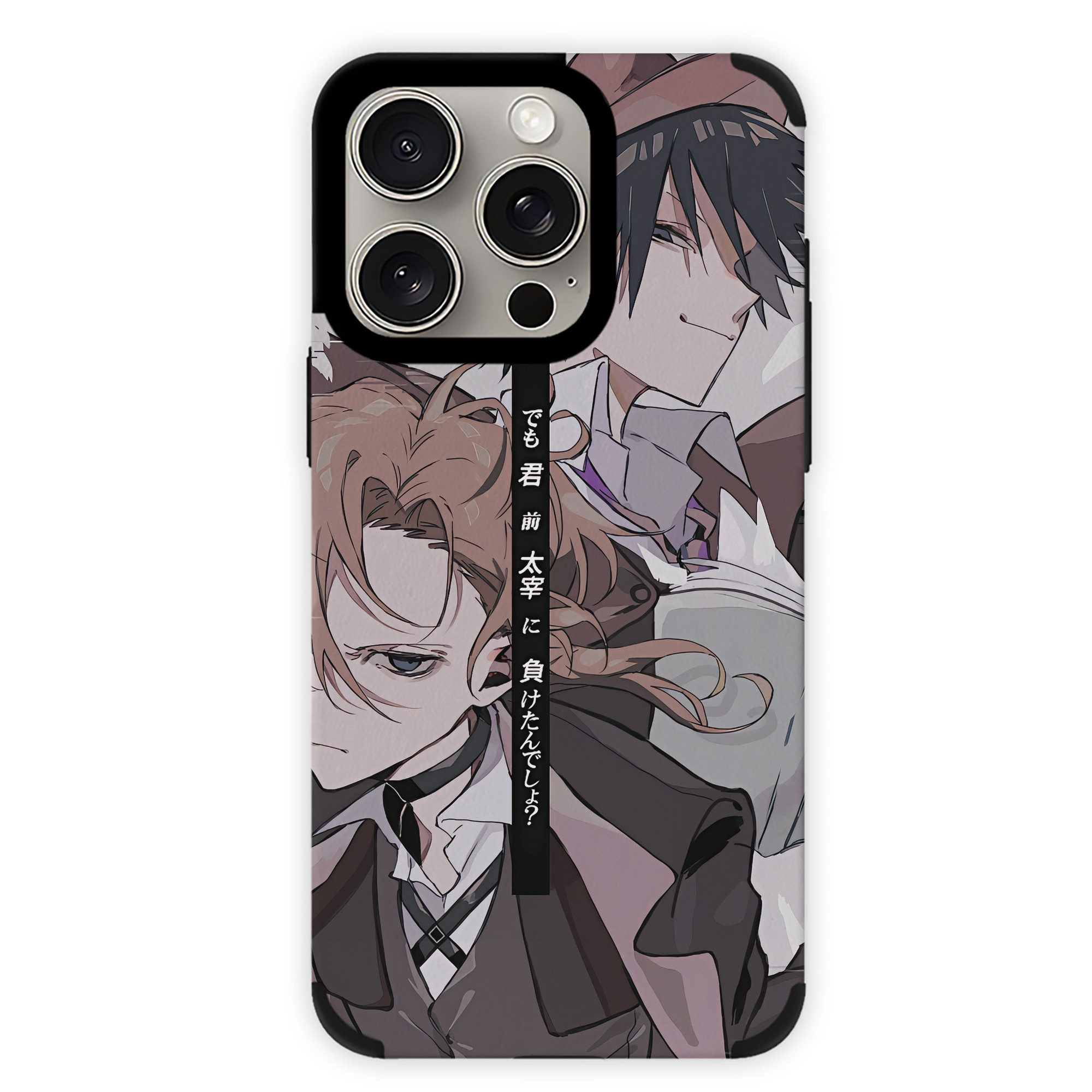 （画像用） 文豪ストレイドッグス Bungo Stray Dogs 【iPhone15ProMax対応】 PUレザー スマホケース 耐衝撃＆黄変防止