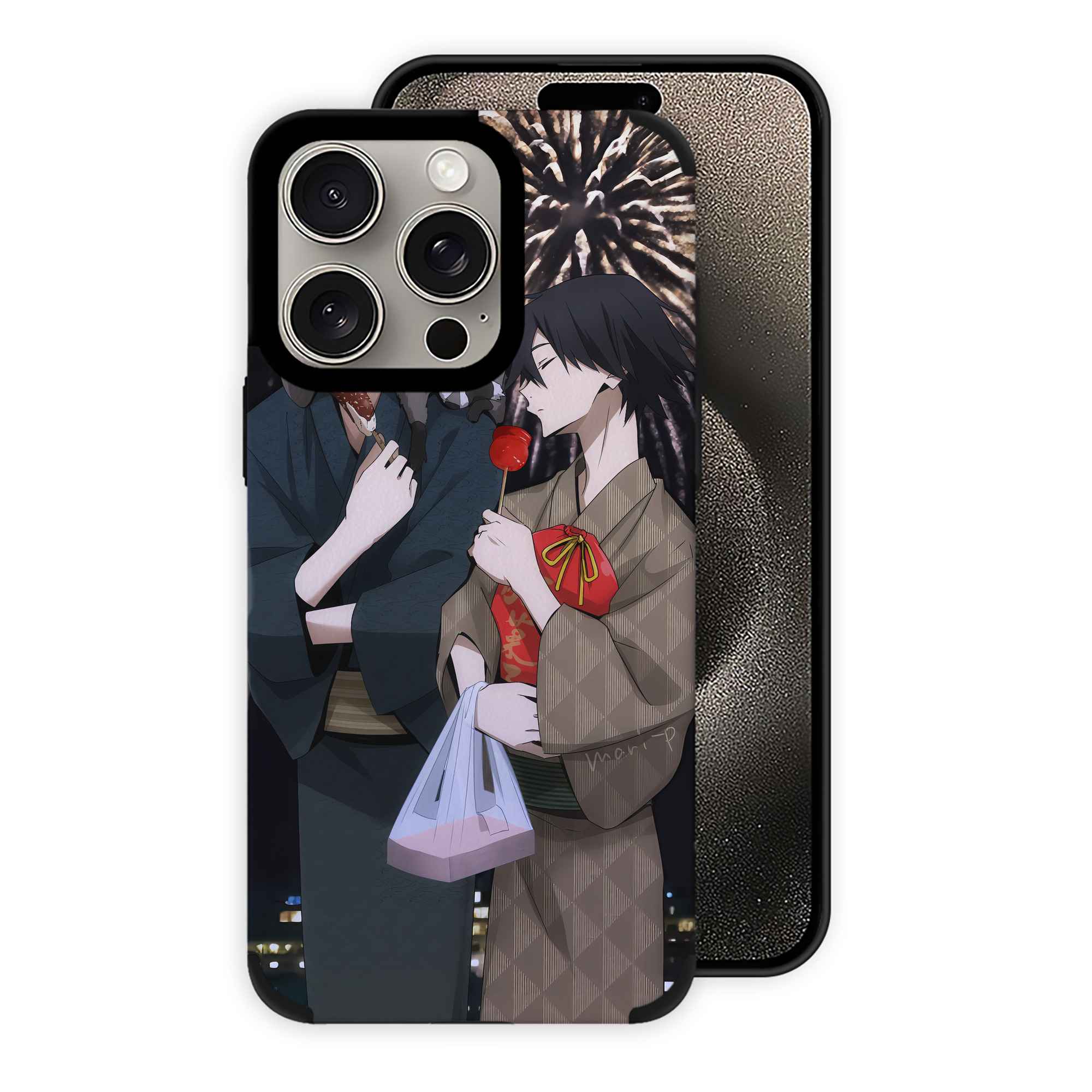 （画像用） 文豪ストレイドッグス Bungo Stray Dogs 【iPhone15ProMax対応】 PUレザー スマホケース 耐衝撃＆黄変防止