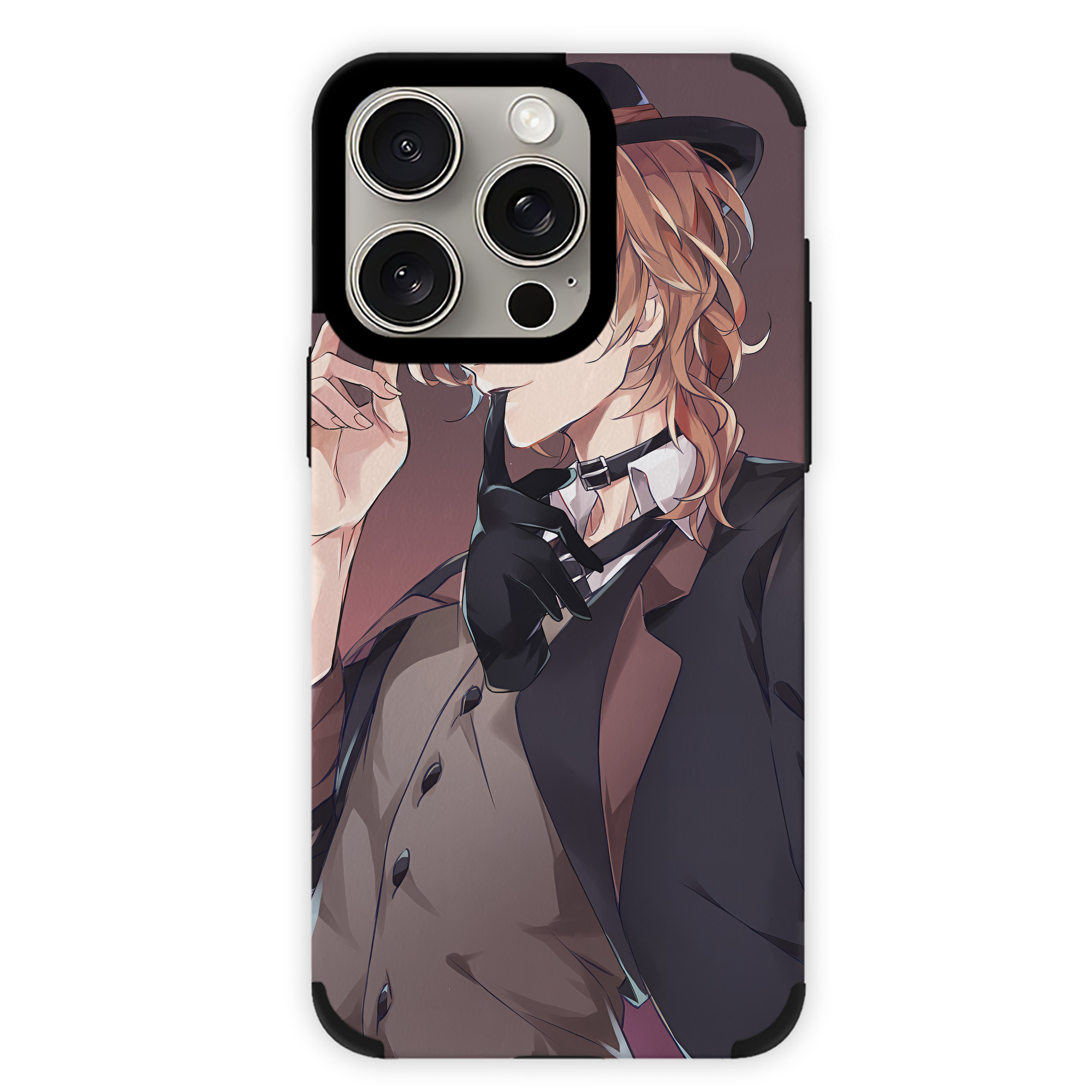（画像用） 文豪ストレイドッグス Bungo Stray Dogs 【iPhone15ProMax対応】 PUレザー スマホケース 耐衝撃＆黄変防止