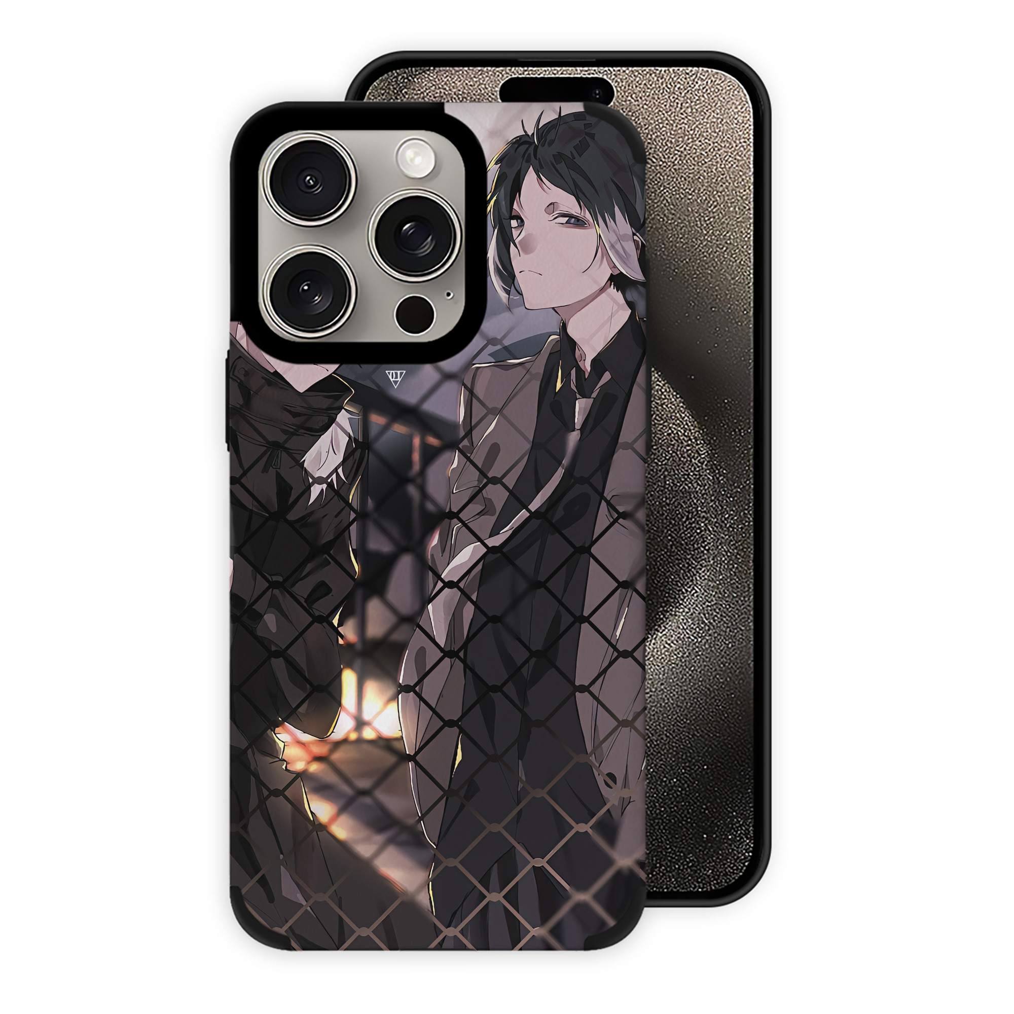 （画像用） 文豪ストレイドッグス Bungo Stray Dogs 【iPhone15ProMax対応】 PUレザー スマホケース 耐衝撃＆黄変防止