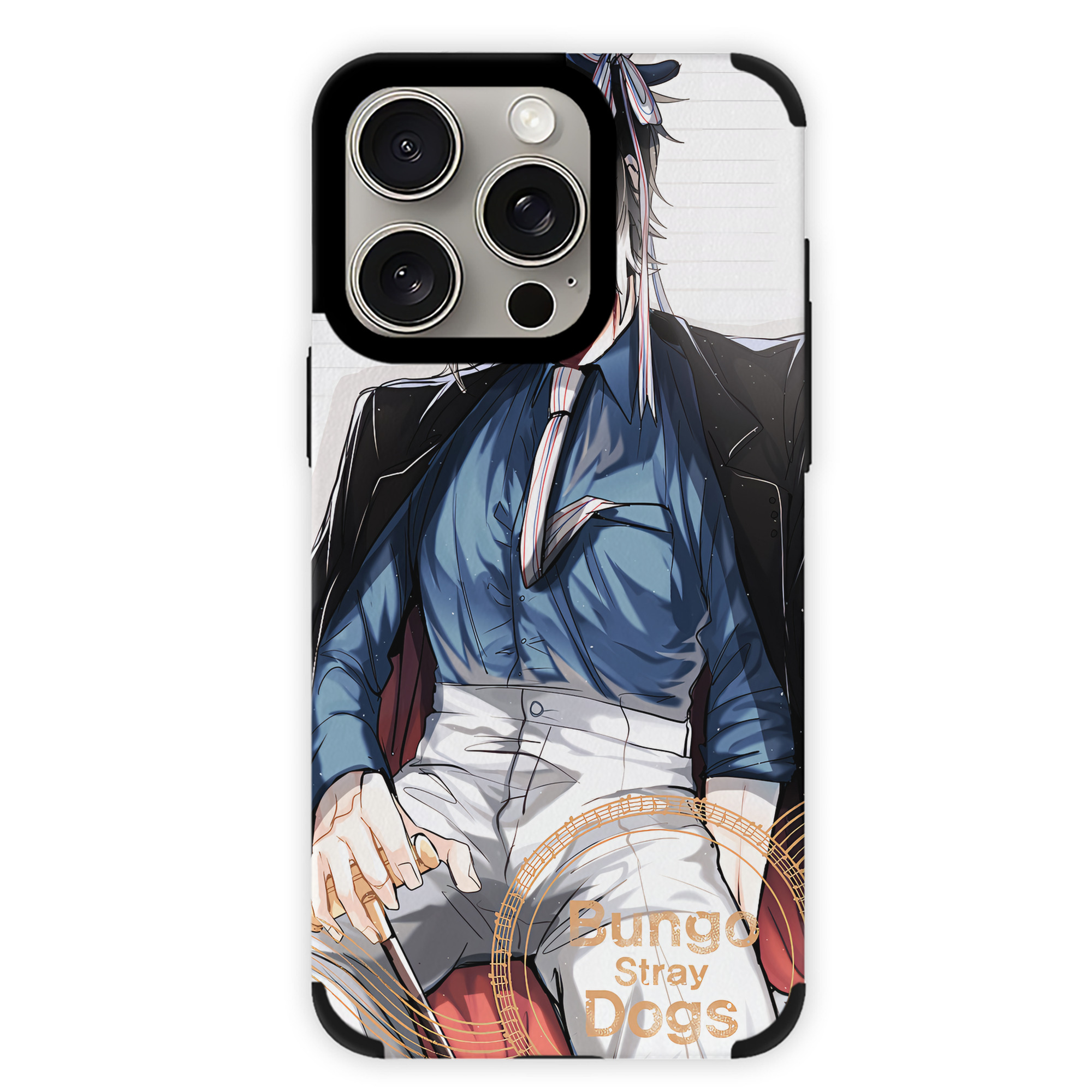 （画像用） 文豪ストレイドッグス Bungo Stray Dogs 【iPhone15ProMax対応】 PUレザー スマホケース 耐衝撃＆黄変防止