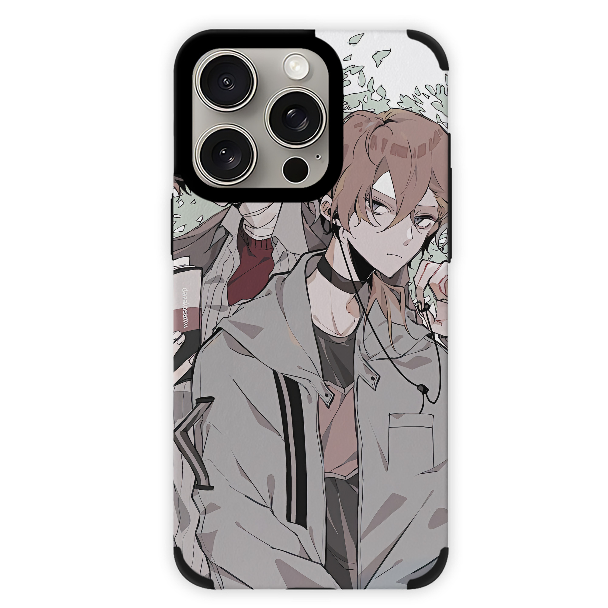 （画像用） 文豪ストレイドッグス Bungo Stray Dogs 【iPhone15ProMax対応】 PUレザー スマホケース 耐衝撃＆黄変防止