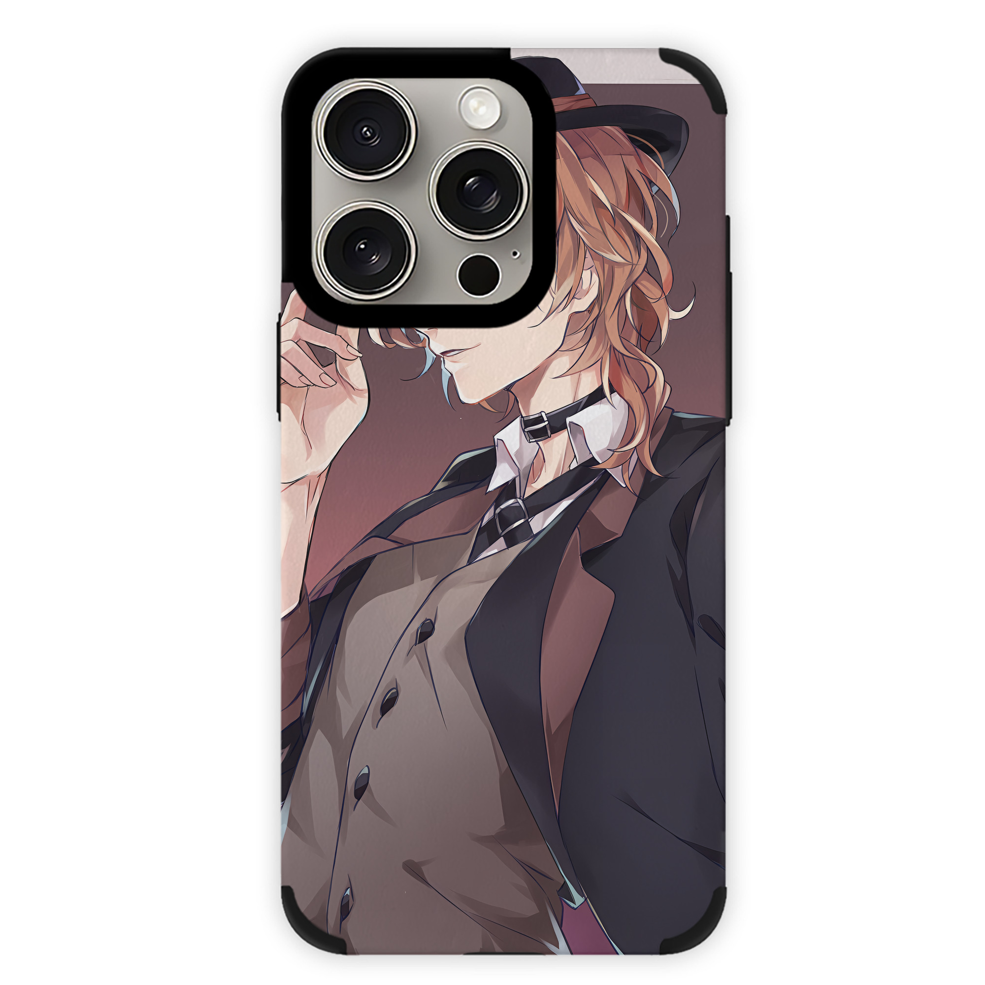（画像用） 文豪ストレイドッグス Bungo Stray Dogs 【iPhone15ProMax対応】 PUレザー スマホケース 耐衝撃＆黄変防止