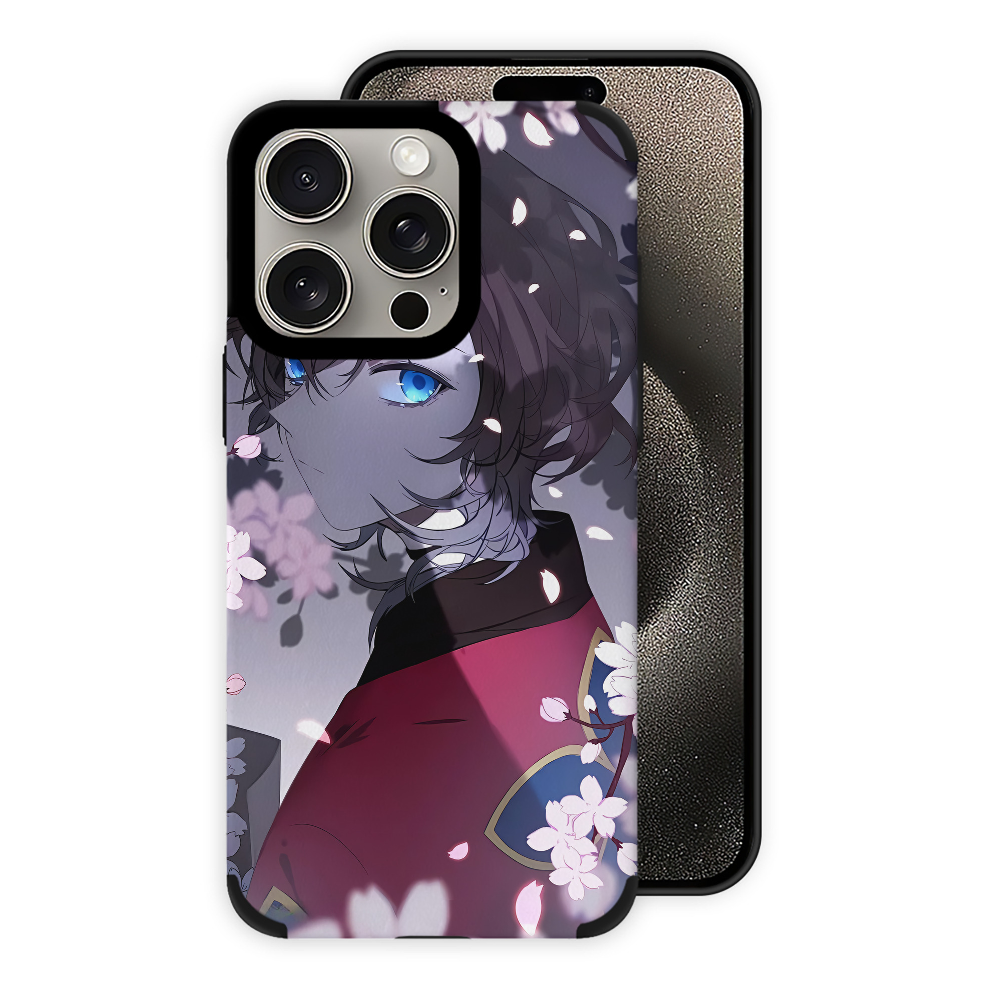 （画像用） 文豪ストレイドッグス Bungo Stray Dogs 【iPhone15ProMax対応】 PUレザー スマホケース 耐衝撃＆黄変防止