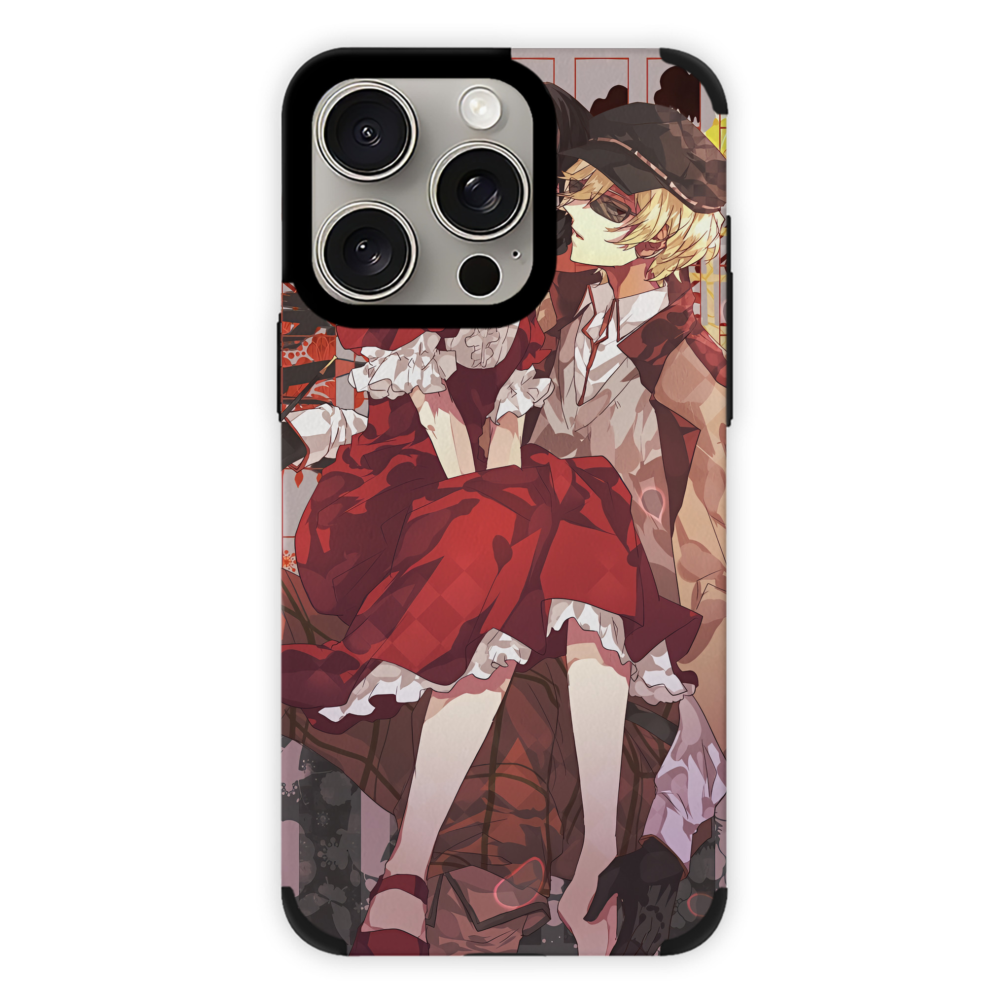（画像用） 文豪ストレイドッグス Bungo Stray Dogs 【iPhone15ProMax対応】 PUレザー スマホケース 耐衝撃＆黄変防止
