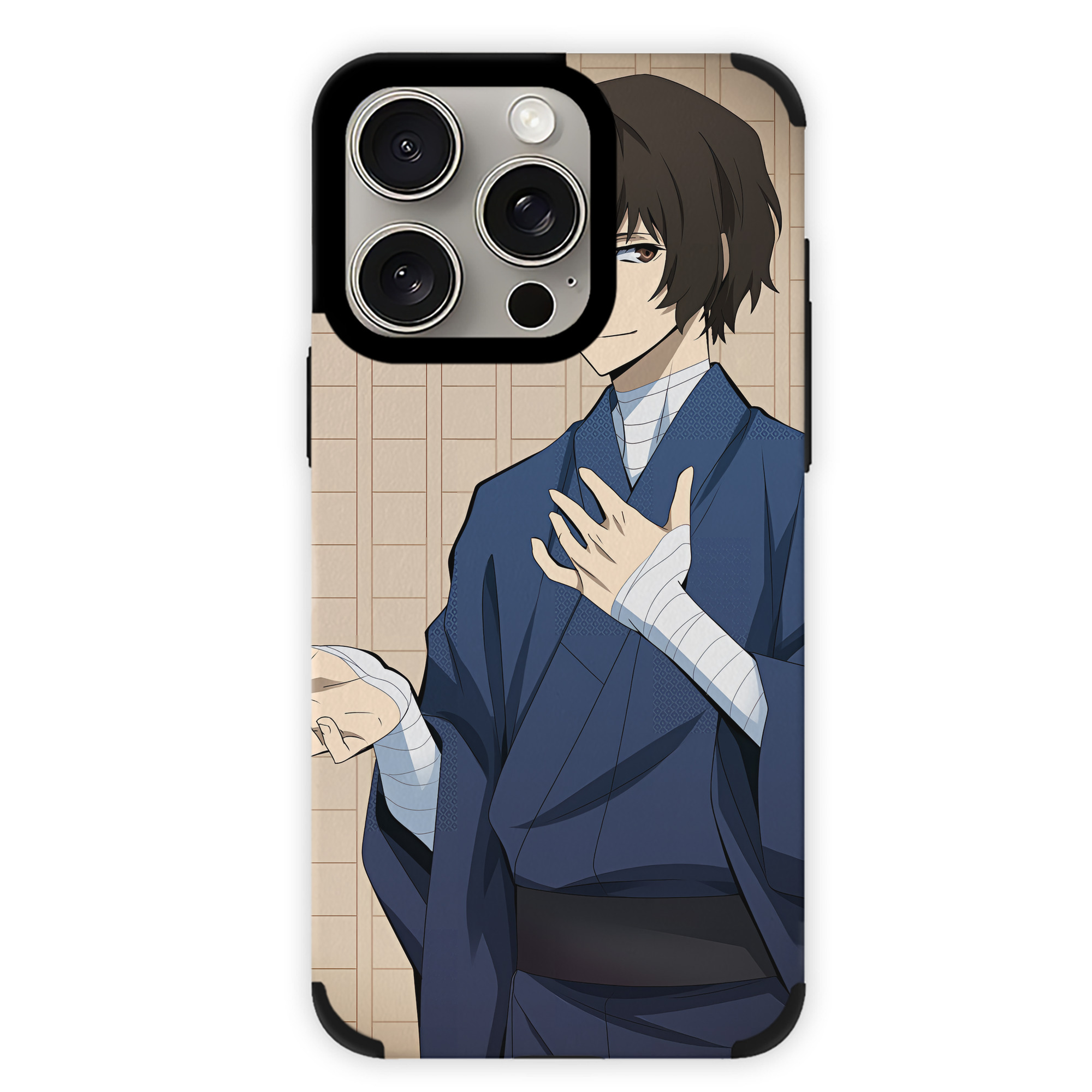 （画像用） 文豪ストレイドッグス Bungo Stray Dogs 【iPhone15ProMax対応】 PUレザー スマホケース 耐衝撃＆黄変防止