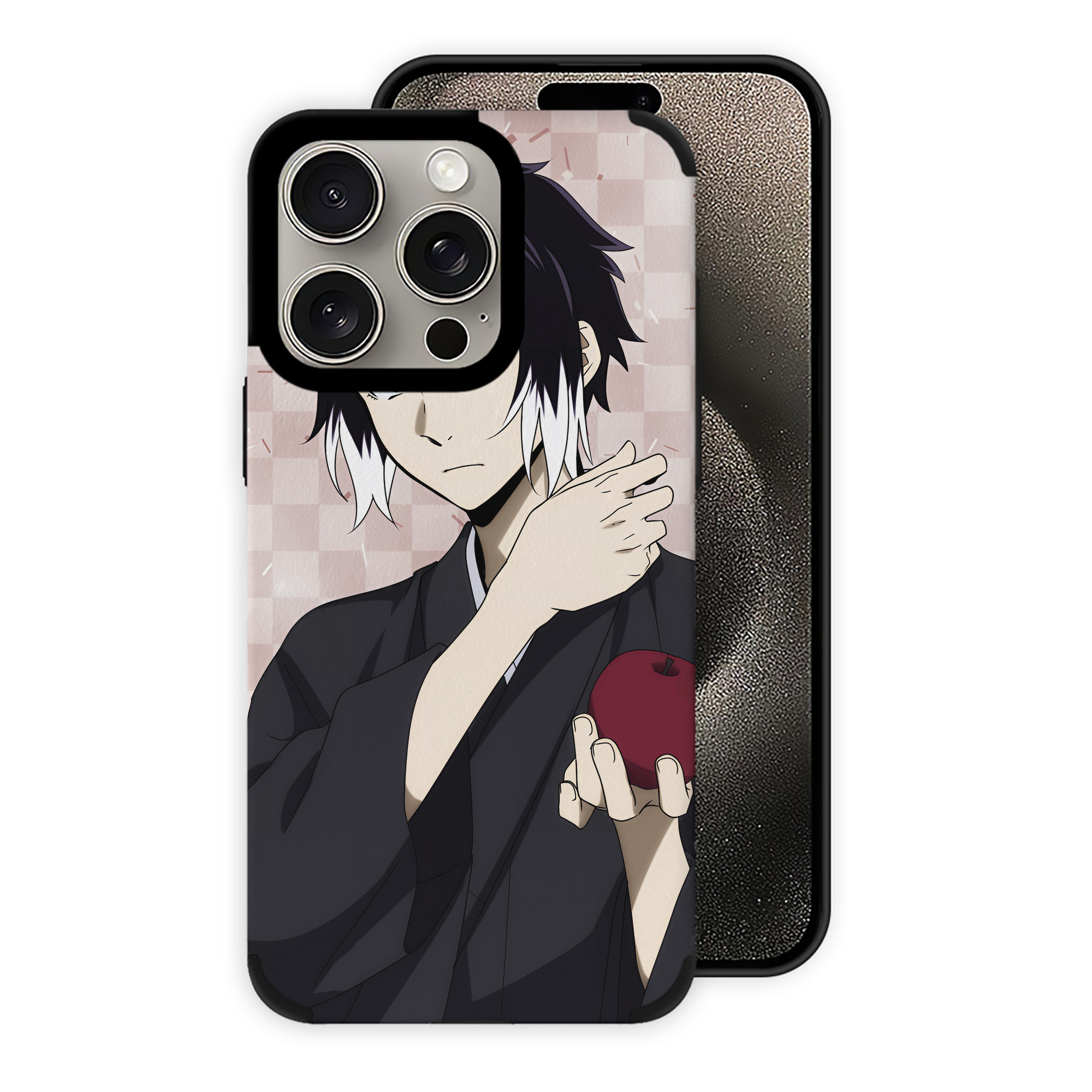 （画像用） 文豪ストレイドッグス Bungo Stray Dogs 【iPhone15ProMax対応】 PUレザー スマホケース 耐衝撃＆黄変防止
