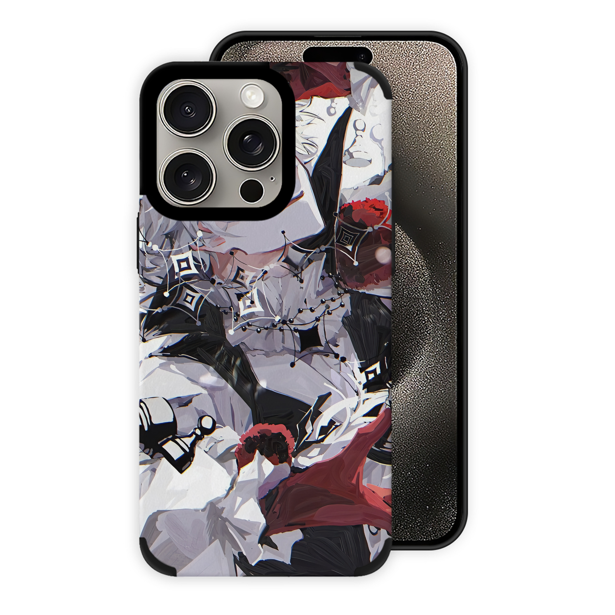 （画像用） 文豪ストレイドッグス Bungo Stray Dogs 【iPhone15ProMax対応】 PUレザー スマホケース 耐衝撃＆黄変防止