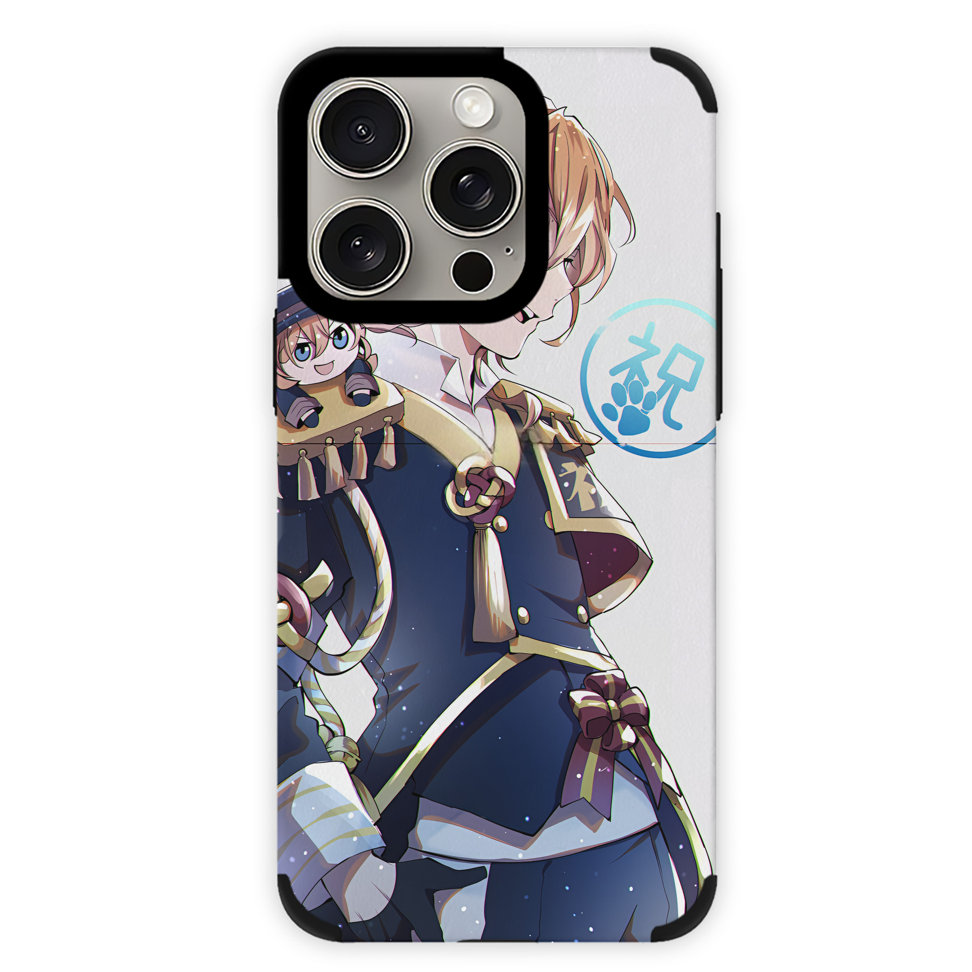 （画像用） 文豪ストレイドッグス Bungo Stray Dogs 【iPhone15ProMax対応】 PUレザー スマホケース 耐衝撃＆黄変防止