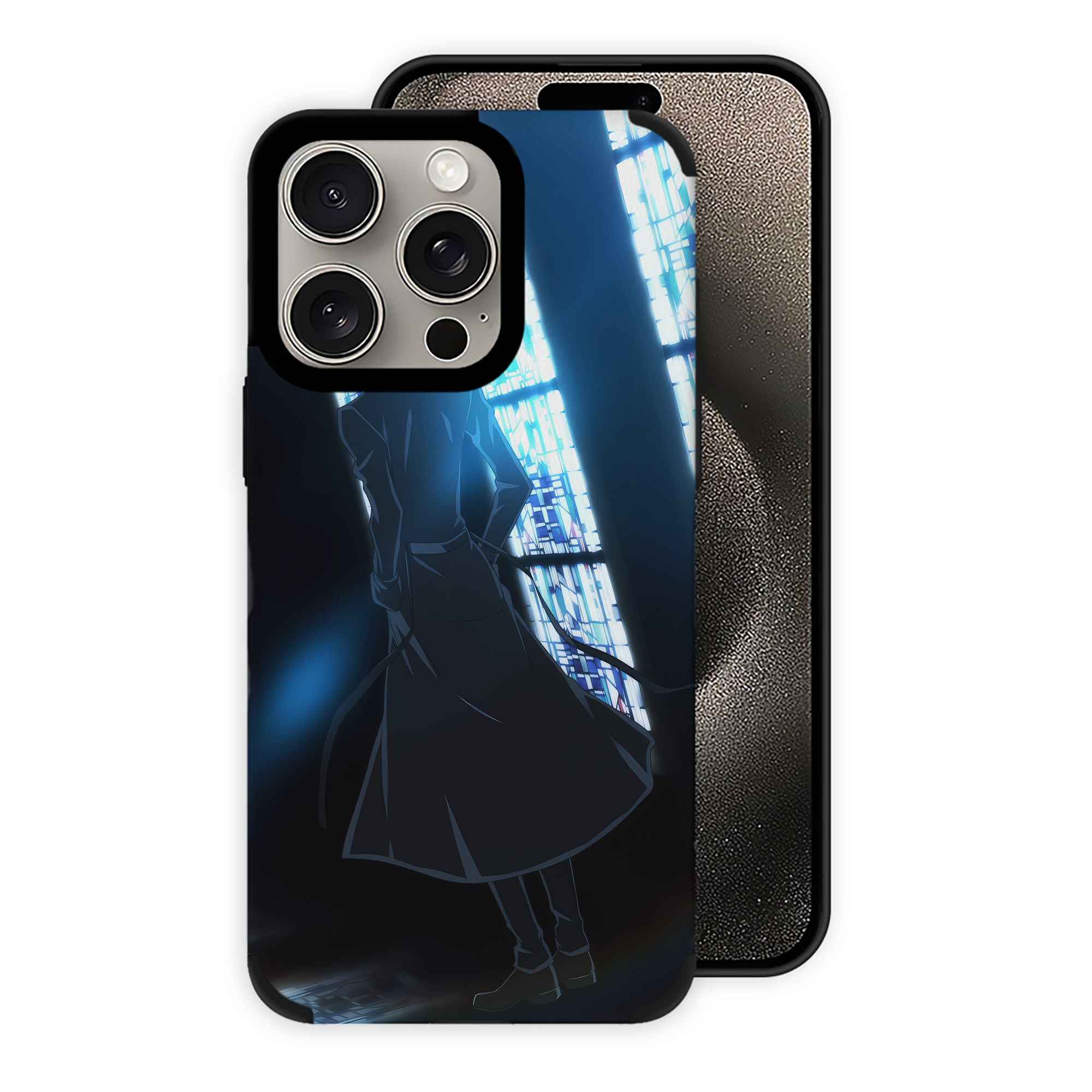 （画像用） 文豪ストレイドッグス Bungo Stray Dogs 【iPhone15ProMax対応】 PUレザー スマホケース 耐衝撃＆黄変防止