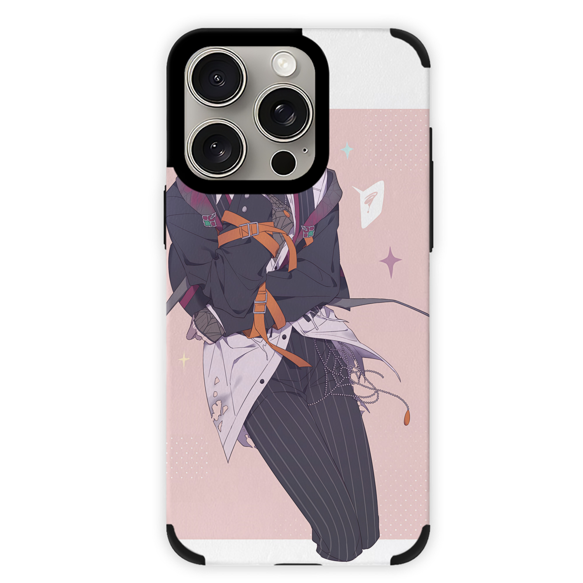（画像用） 文豪ストレイドッグス Bungo Stray Dogs 【iPhone15ProMax対応】 PUレザー スマホケース 耐衝撃＆黄変防止