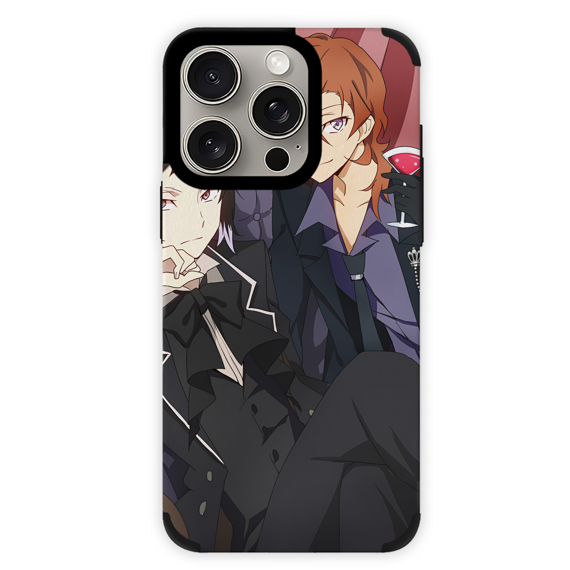 （画像用） 文豪ストレイドッグス Bungo Stray Dogs 【iPhone15ProMax対応】 PUレザー スマホケース 耐衝撃＆黄変防止