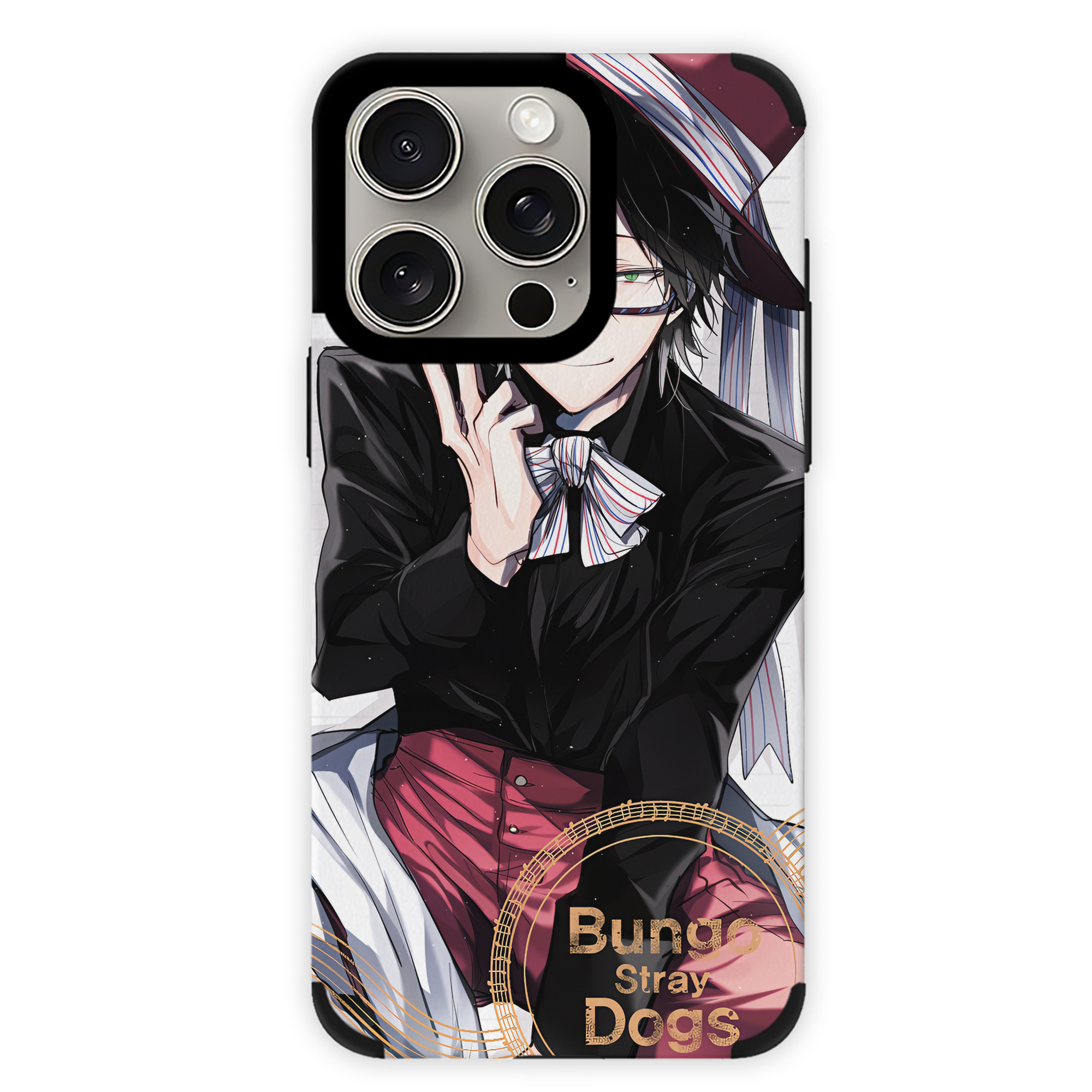 （画像用） 文豪ストレイドッグス Bungo Stray Dogs 【iPhone15ProMax対応】 PUレザー スマホケース 耐衝撃＆黄変防止