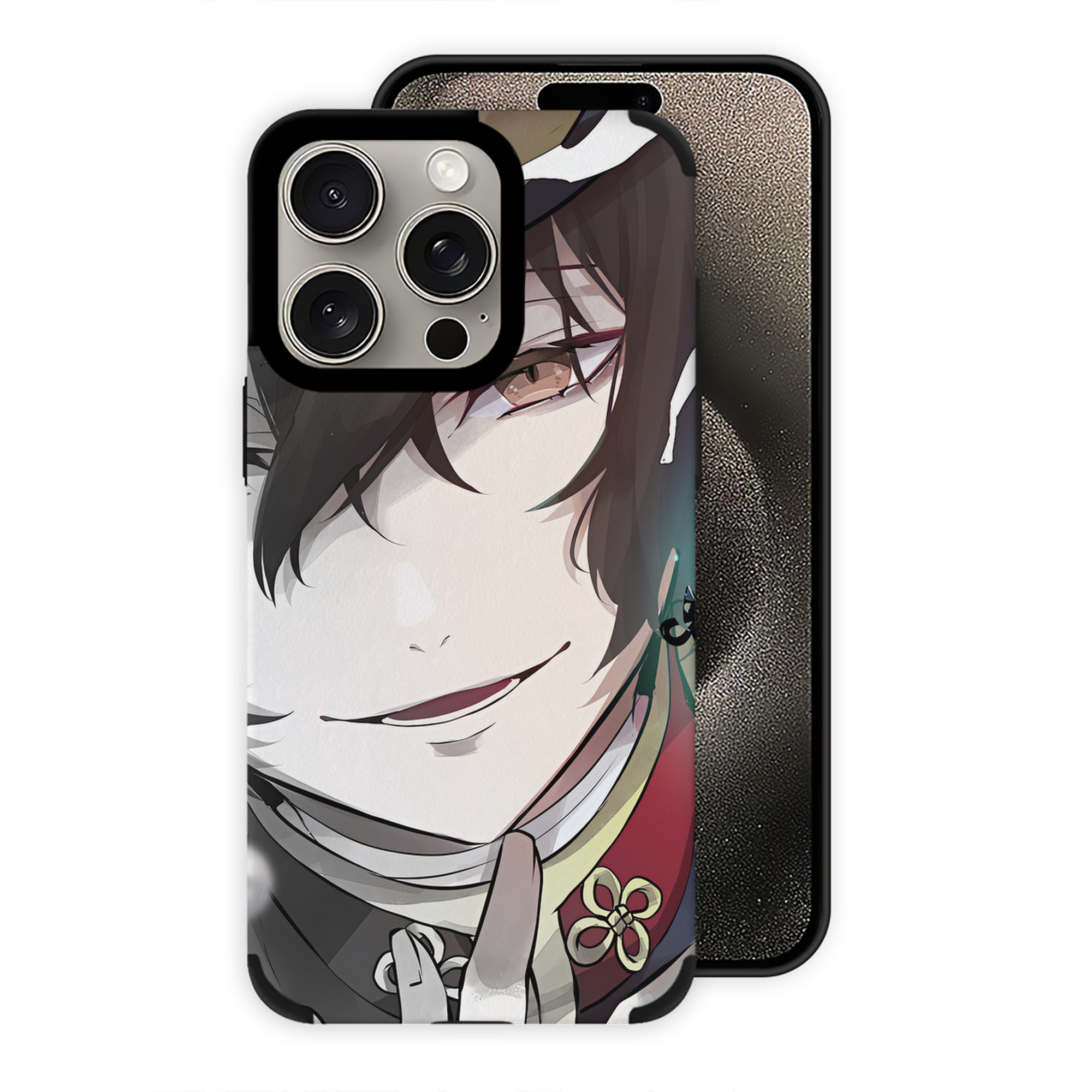（画像用） 文豪ストレイドッグス Bungo Stray Dogs 【iPhone15ProMax対応】 PUレザー スマホケース 耐衝撃＆黄変防止