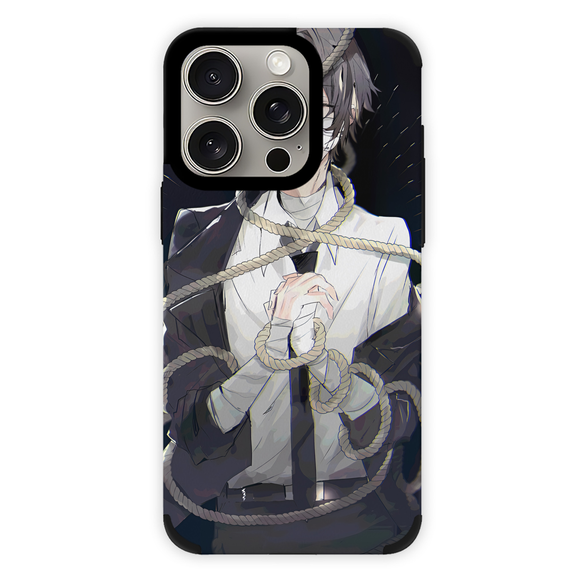 （画像用） 文豪ストレイドッグス Bungo Stray Dogs 【iPhone15ProMax対応】 PUレザー スマホケース 耐衝撃＆黄変防止