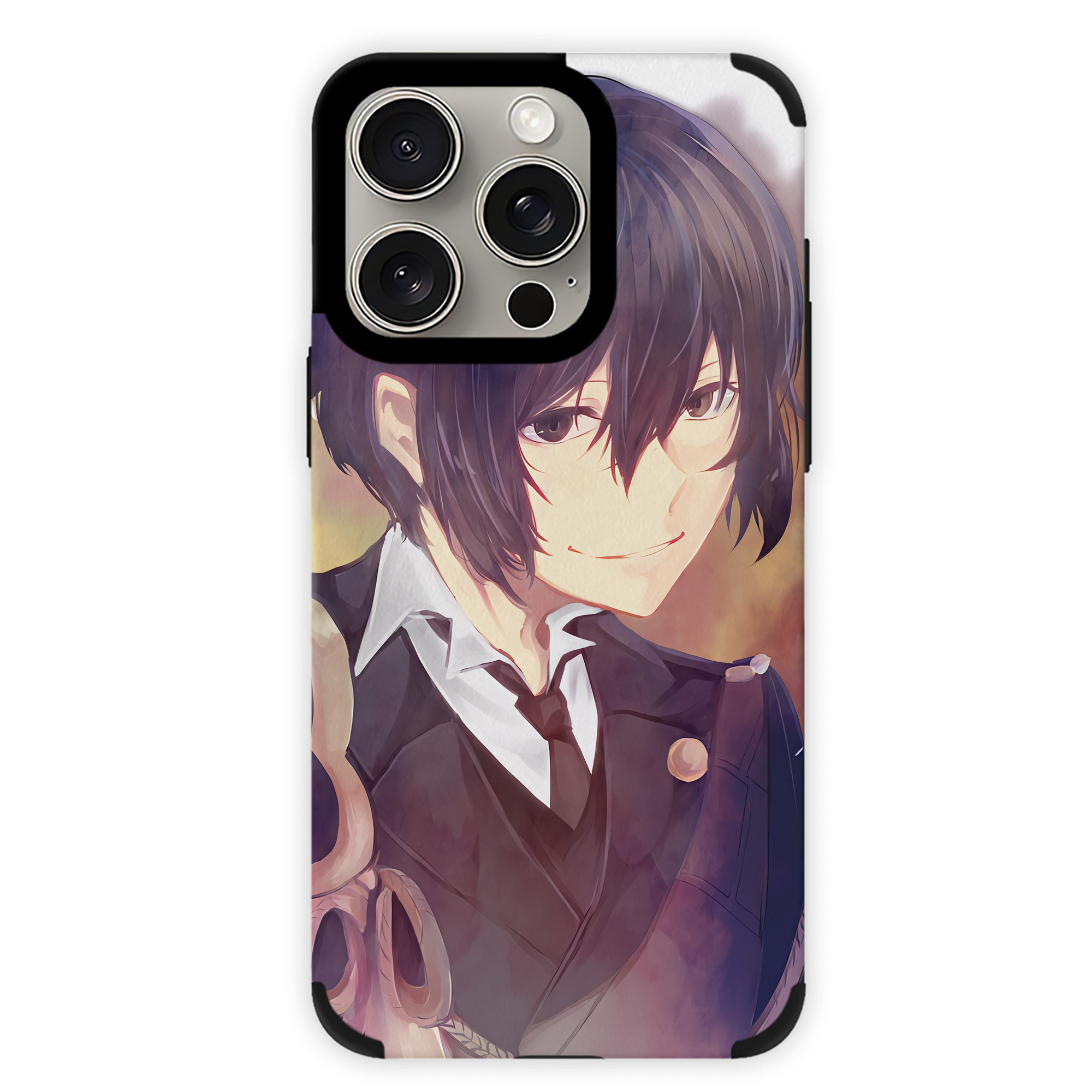（画像用） 文豪ストレイドッグス Bungo Stray Dogs 【iPhone15ProMax対応】 PUレザー スマホケース 耐衝撃＆黄変防止
