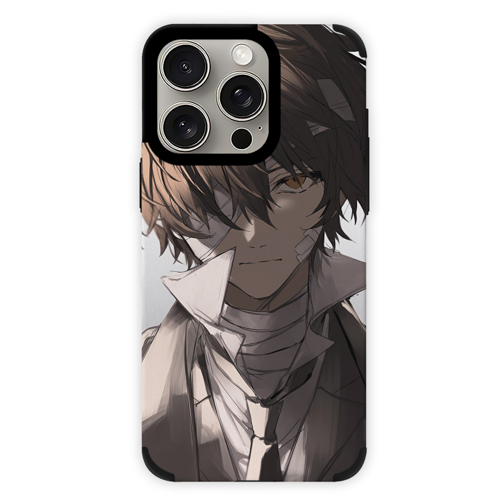 （画像用） 文豪ストレイドッグス Bungo Stray Dogs 【iPhone15ProMax対応】 PUレザー スマホケース 耐衝撃＆黄変防止