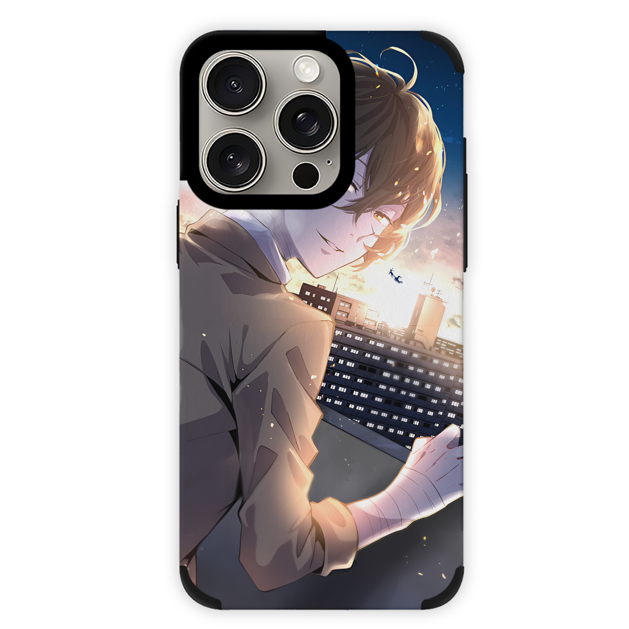 （画像用） 文豪ストレイドッグス Bungo Stray Dogs 【iPhone15ProMax対応】 PUレザー スマホケース 耐衝撃＆黄変防止
