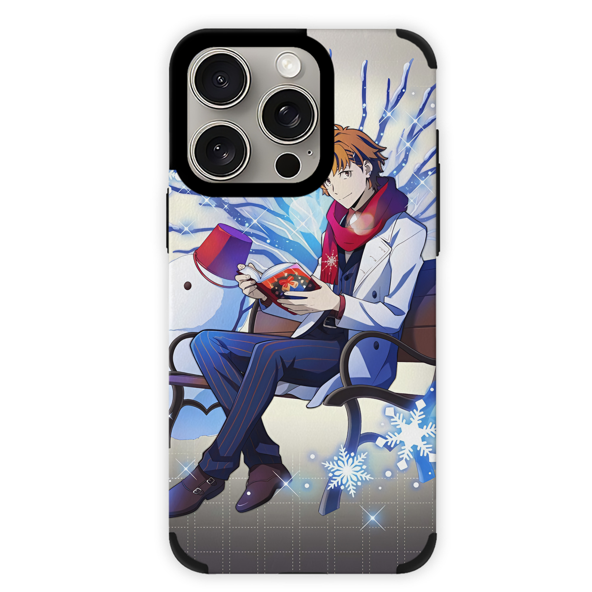 （画像用） 文豪ストレイドッグス Bungo Stray Dogs 【iPhone15ProMax対応】 PUレザー スマホケース 耐衝撃＆黄変防止