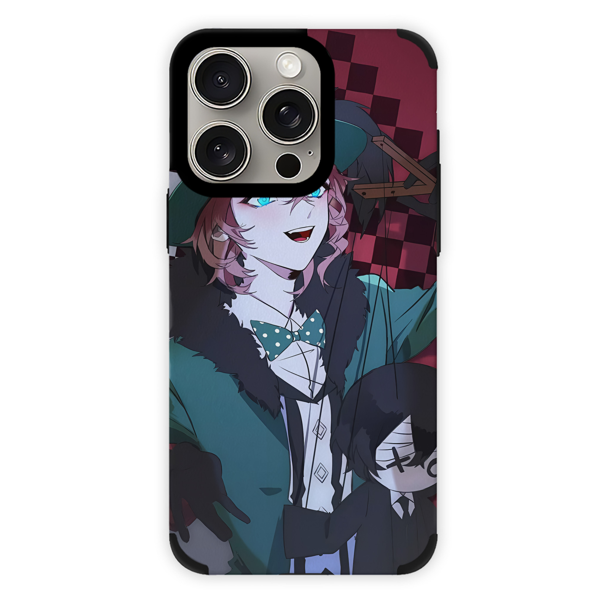 （画像用） 文豪ストレイドッグス Bungo Stray Dogs 【iPhone15ProMax対応】 PUレザー スマホケース 耐衝撃＆黄変防止