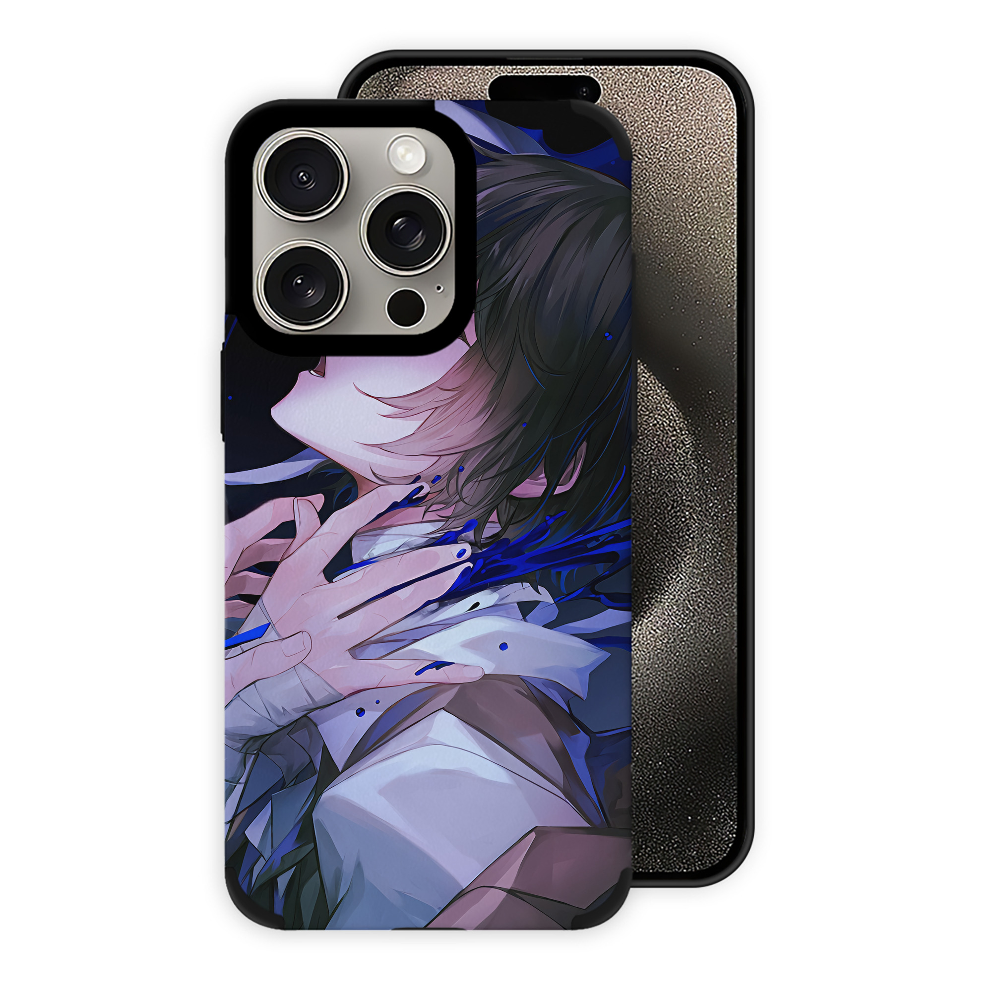 （画像用） 文豪ストレイドッグス Bungo Stray Dogs 【iPhone15ProMax対応】 PUレザー スマホケース 耐衝撃＆黄変防止