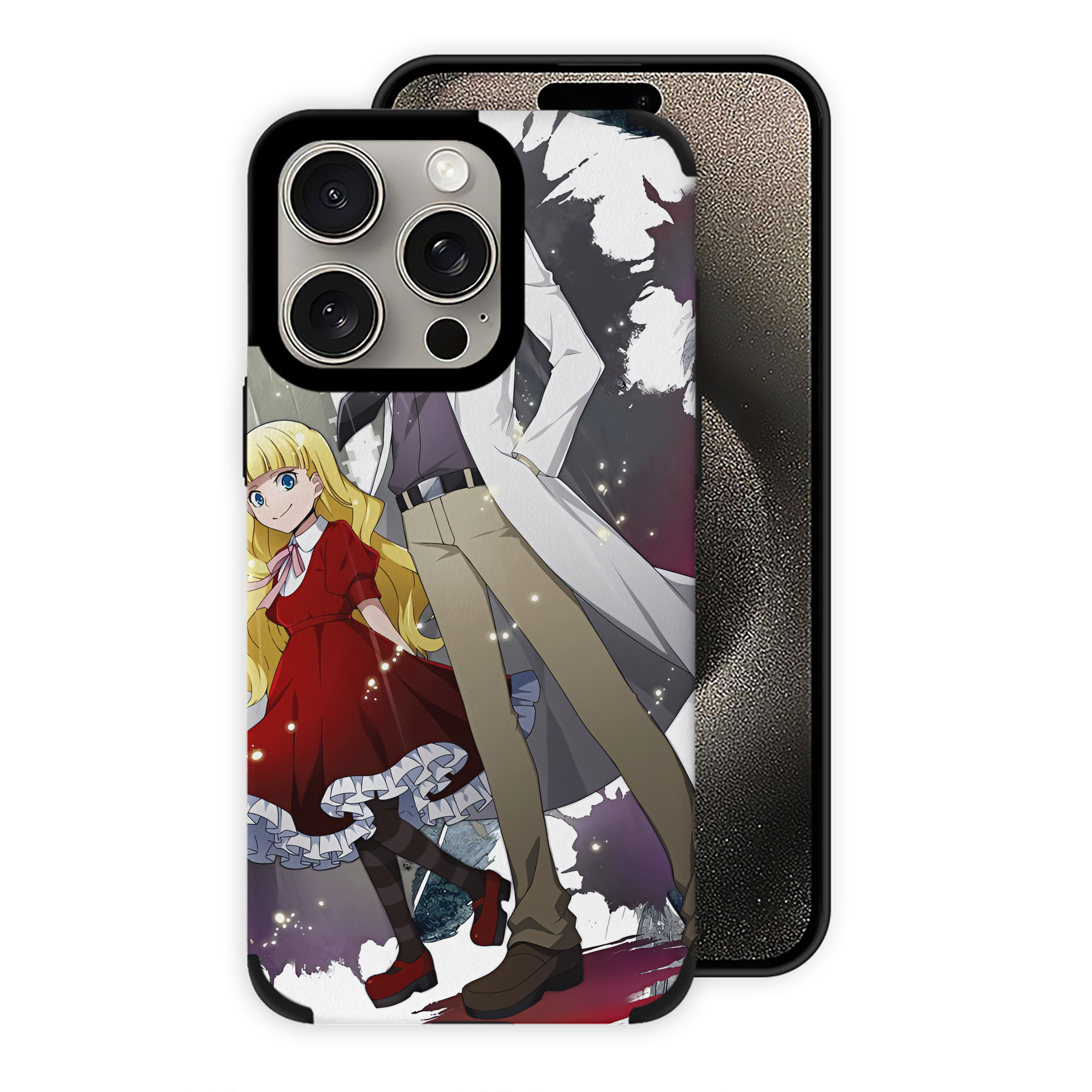 （画像用） 文豪ストレイドッグス Bungo Stray Dogs 【iPhone15ProMax対応】 PUレザー スマホケース 耐衝撃＆黄変防止