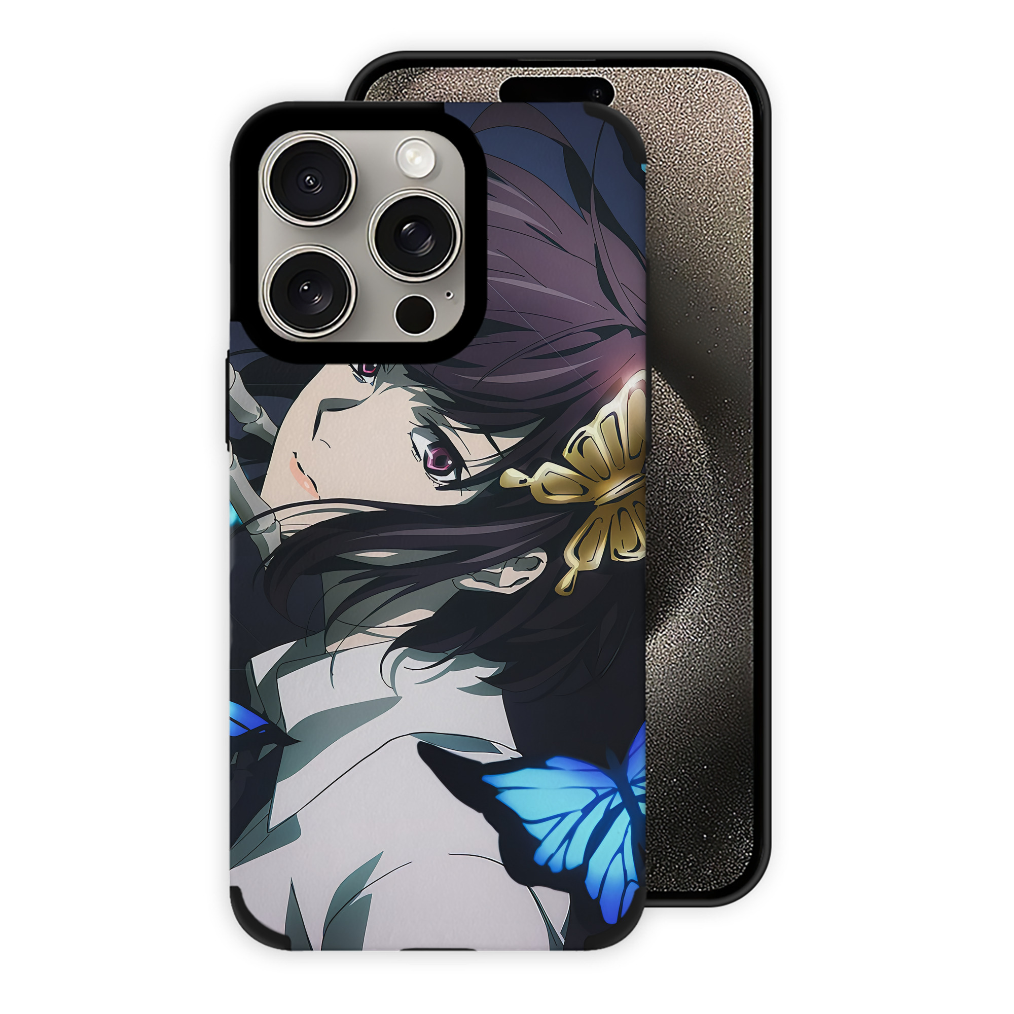 （画像用） 文豪ストレイドッグス Bungo Stray Dogs 【iPhone15ProMax対応】 PUレザー スマホケース 耐衝撃＆黄変防止