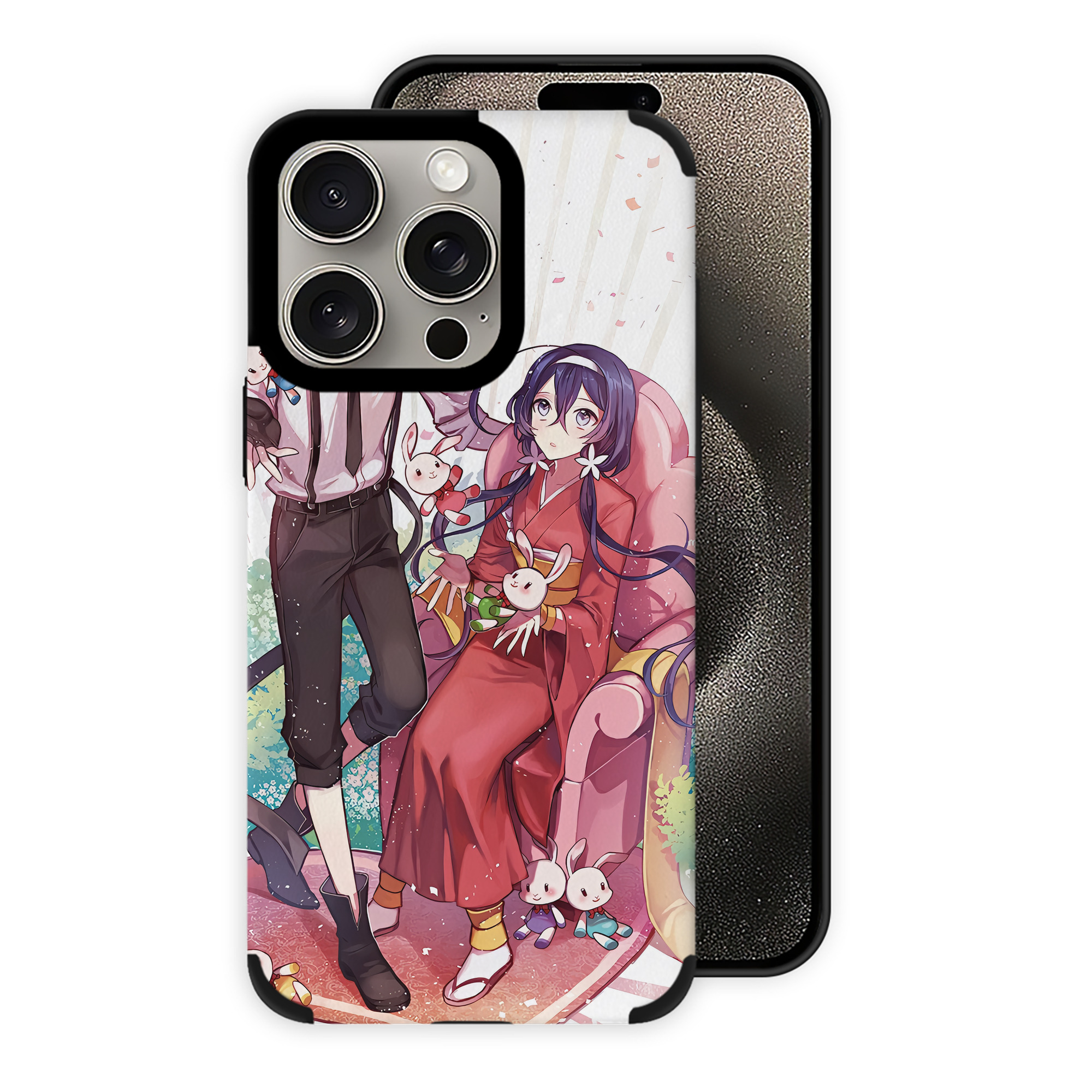 （画像用） 文豪ストレイドッグス Bungo Stray Dogs 【iPhone15ProMax対応】 PUレザー スマホケース 耐衝撃＆黄変防止
