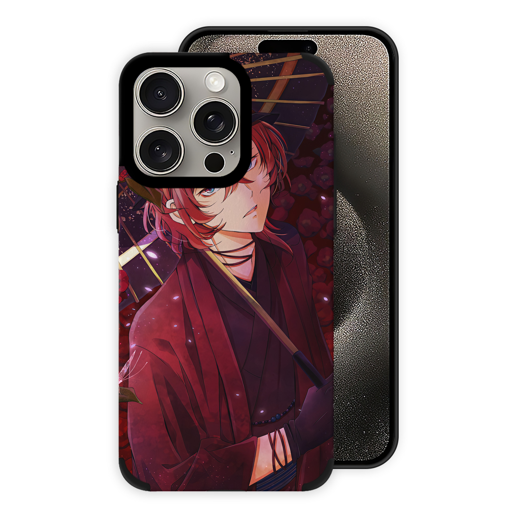 （画像用） 文豪ストレイドッグス Bungo Stray Dogs 【iPhone15ProMax対応】 PUレザー スマホケース 耐衝撃＆黄変防止