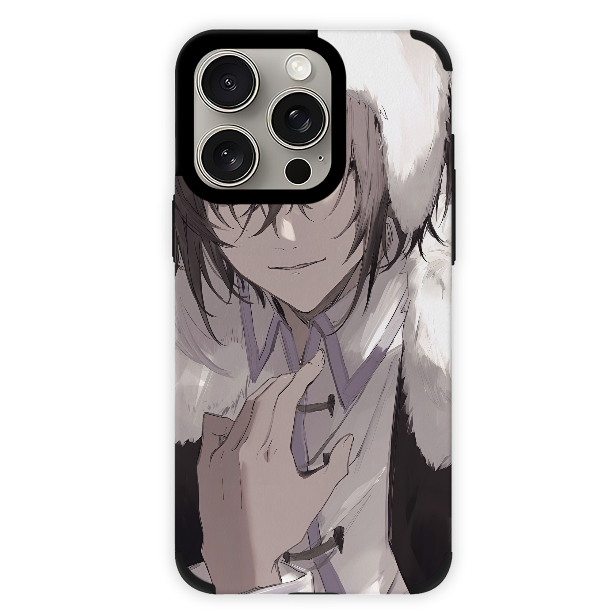 （画像用） 文豪ストレイドッグス Bungo Stray Dogs 【iPhone15ProMax対応】 PUレザー スマホケース 耐衝撃＆黄変防止