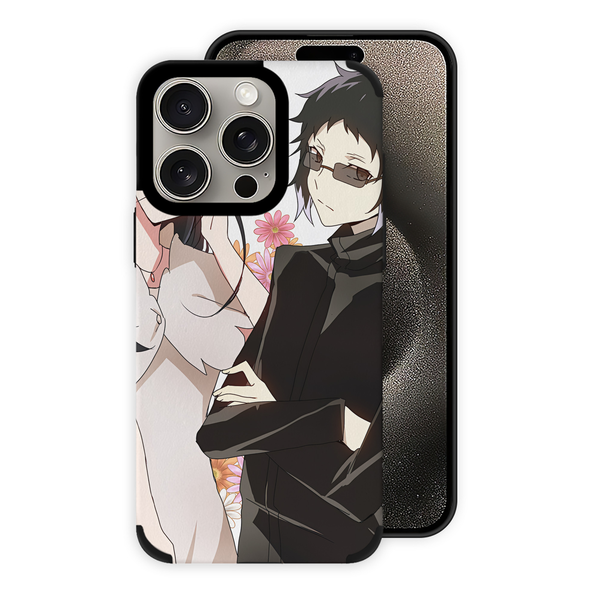 （画像用） 文豪ストレイドッグス Bungo Stray Dogs 【iPhone15ProMax対応】 PUレザー スマホケース 耐衝撃＆黄変防止