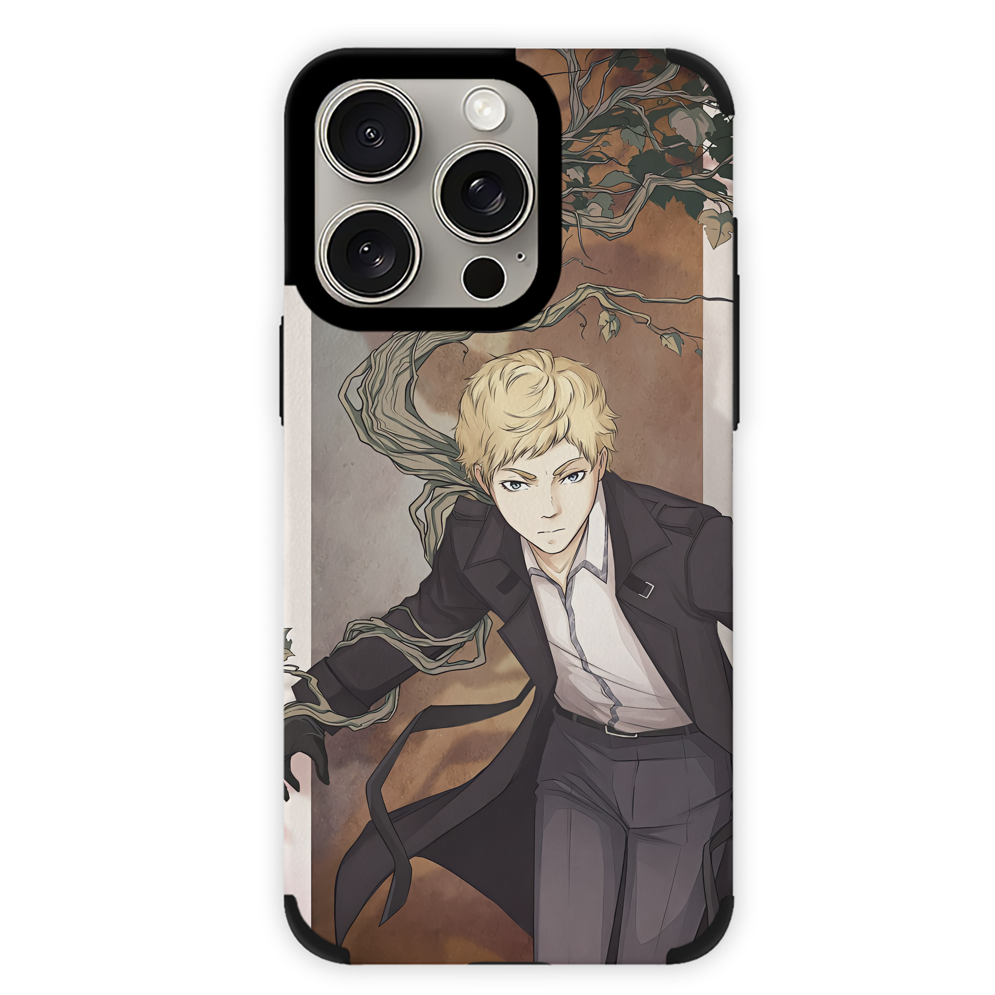（画像用） 文豪ストレイドッグス Bungo Stray Dogs 【iPhone15ProMax対応】 PUレザー スマホケース 耐衝撃＆黄変防止