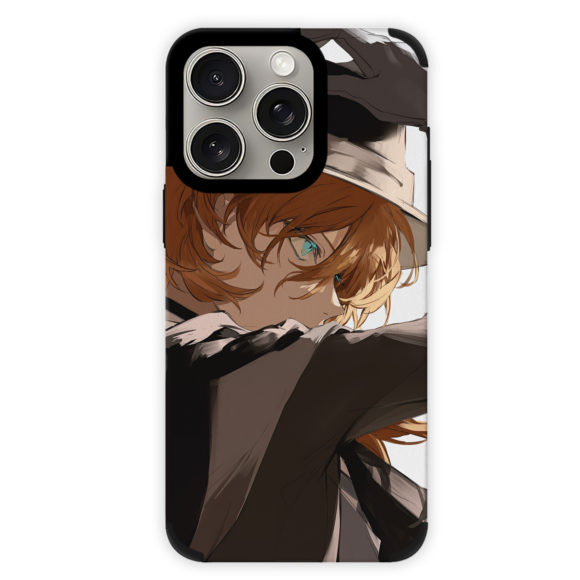 （画像用） 文豪ストレイドッグス Bungo Stray Dogs 【iPhone15ProMax対応】 PUレザー スマホケース 耐衝撃＆黄変防止