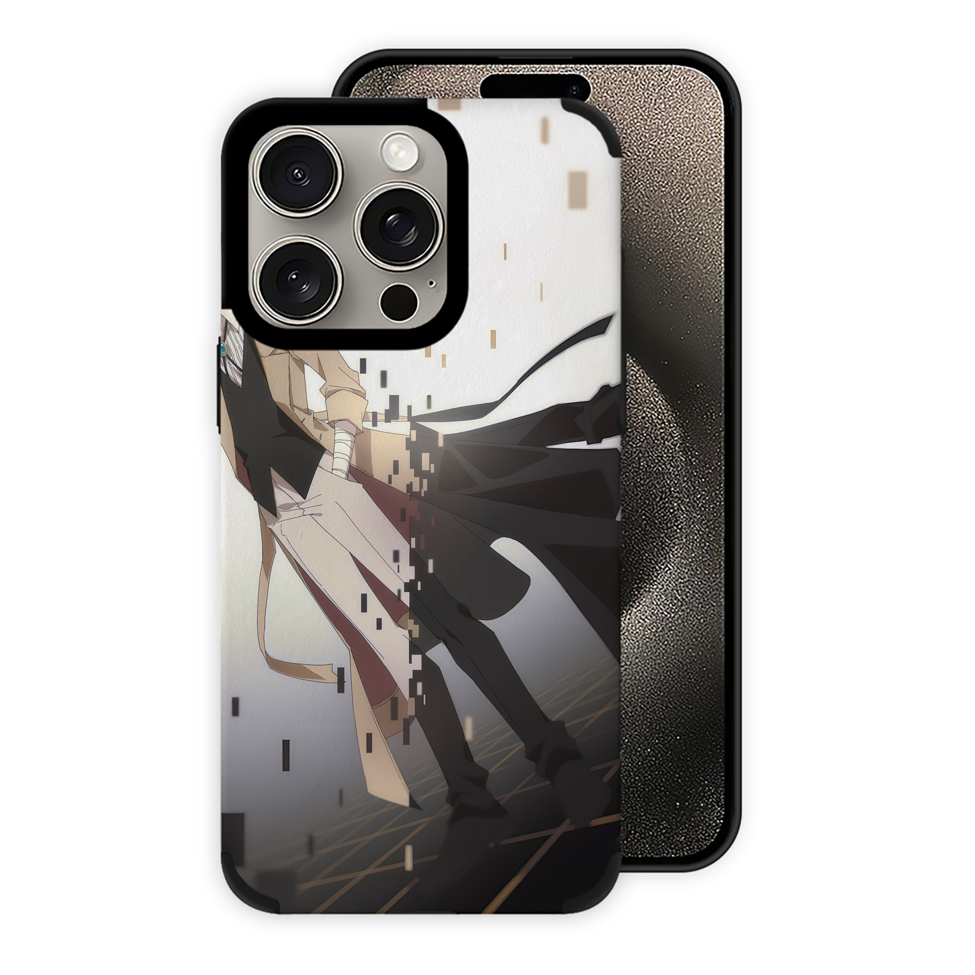 （画像用） 文豪ストレイドッグス Bungo Stray Dogs 【iPhone15ProMax対応】 PUレザー スマホケース 耐衝撃＆黄変防止