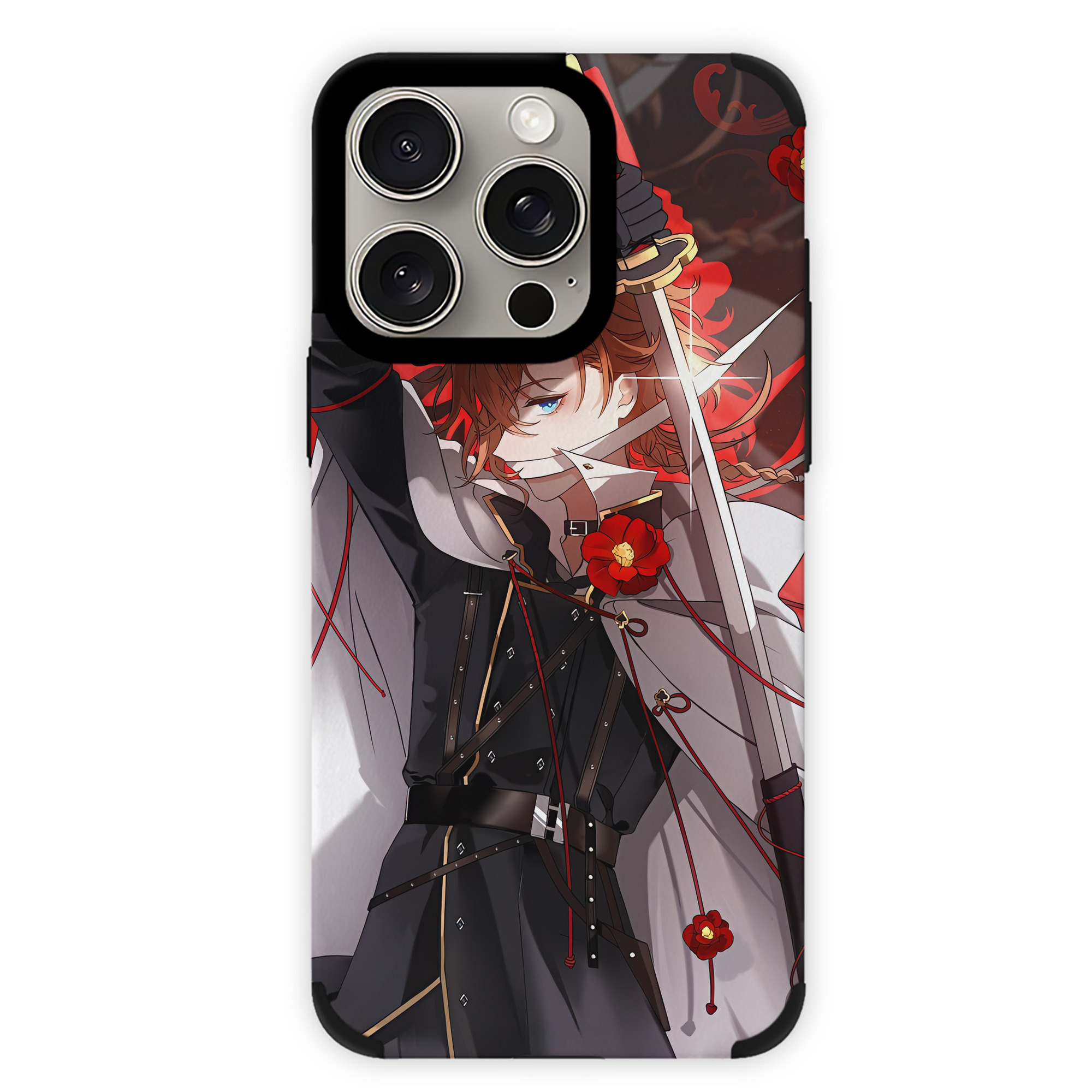 （画像用） 文豪ストレイドッグス Bungo Stray Dogs 【iPhone15ProMax対応】 PUレザー スマホケース 耐衝撃＆黄変防止