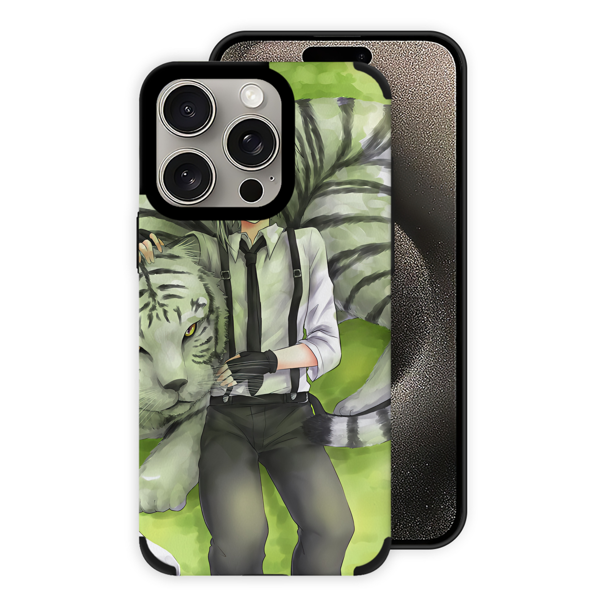 （画像用） 文豪ストレイドッグス Bungo Stray Dogs 【iPhone15ProMax対応】 PUレザー スマホケース 耐衝撃＆黄変防止