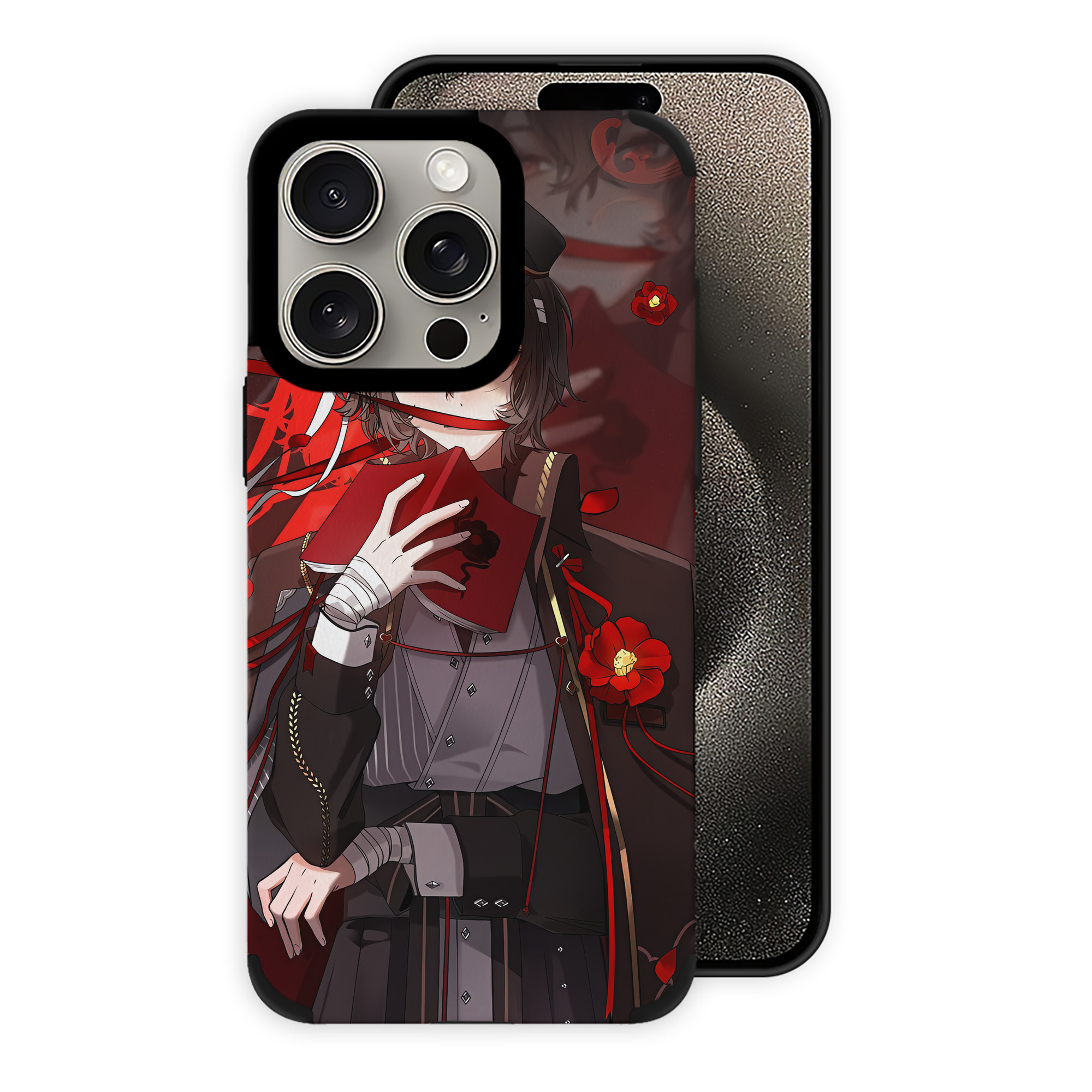 （画像用） 文豪ストレイドッグス Bungo Stray Dogs 【iPhone15ProMax対応】 PUレザー スマホケース 耐衝撃＆黄変防止