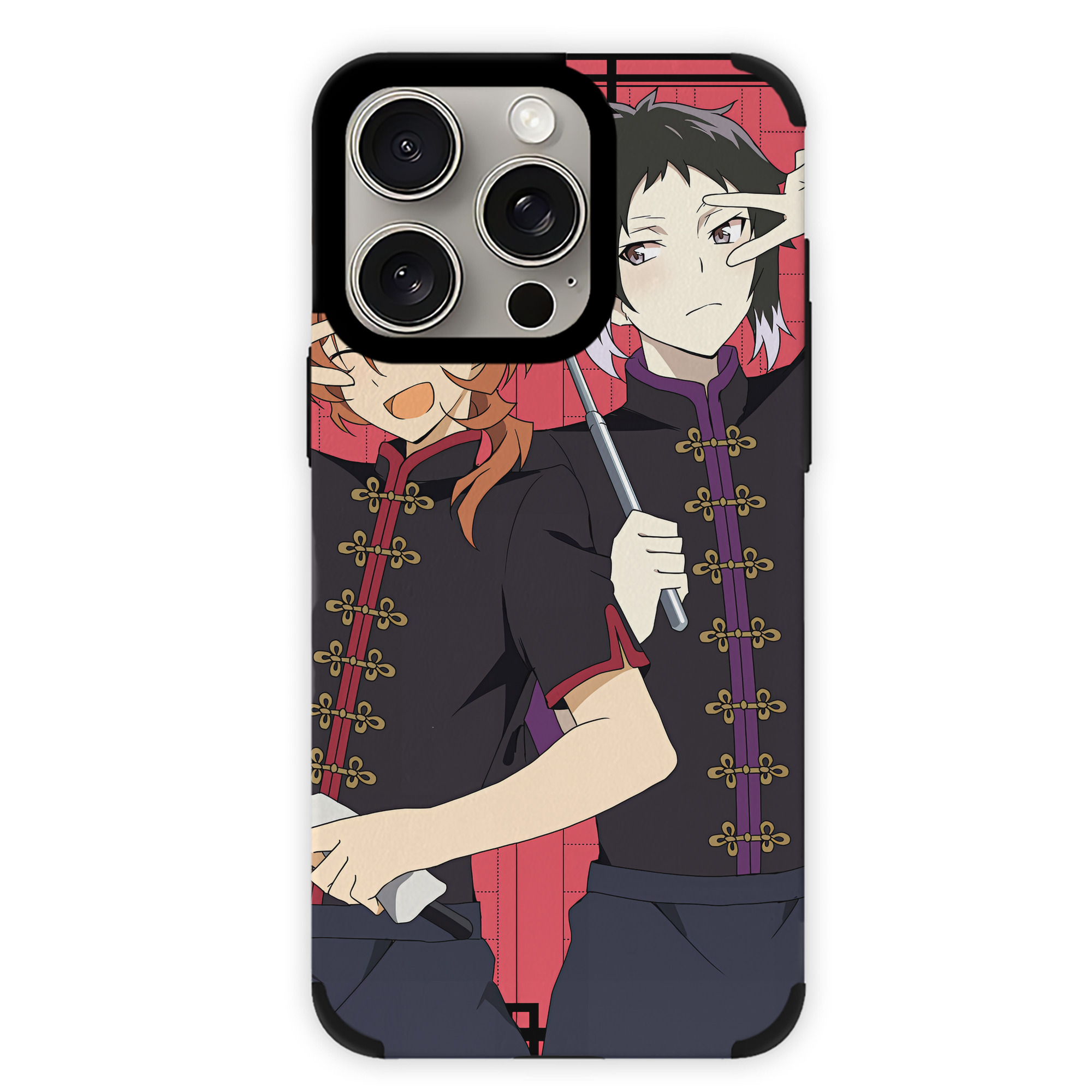 （画像用） 文豪ストレイドッグス Bungo Stray Dogs 【iPhone15ProMax対応】 PUレザー スマホケース 耐衝撃＆黄変防止