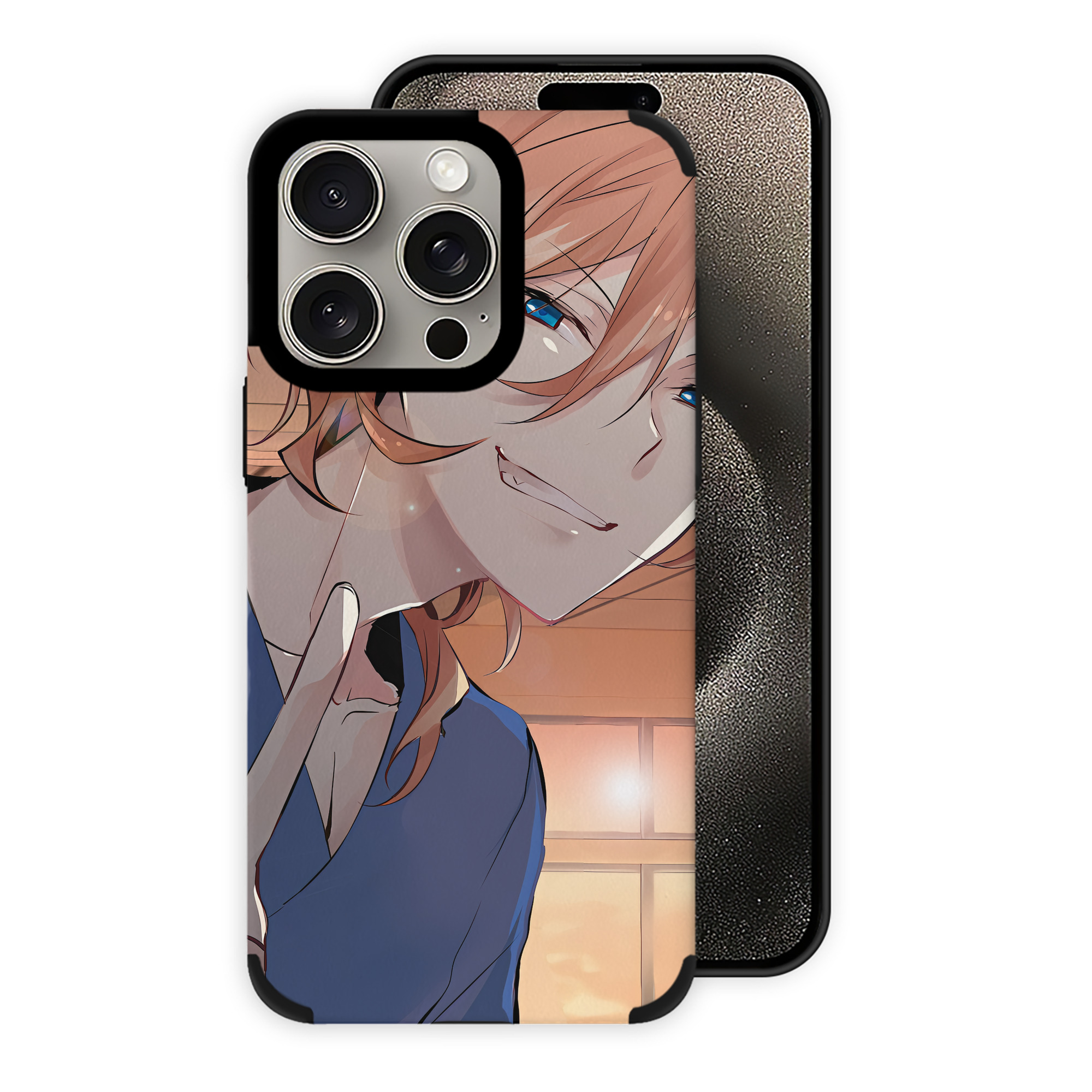 （画像用） 文豪ストレイドッグス Bungo Stray Dogs 【iPhone15ProMax対応】 PUレザー スマホケース 耐衝撃＆黄変防止