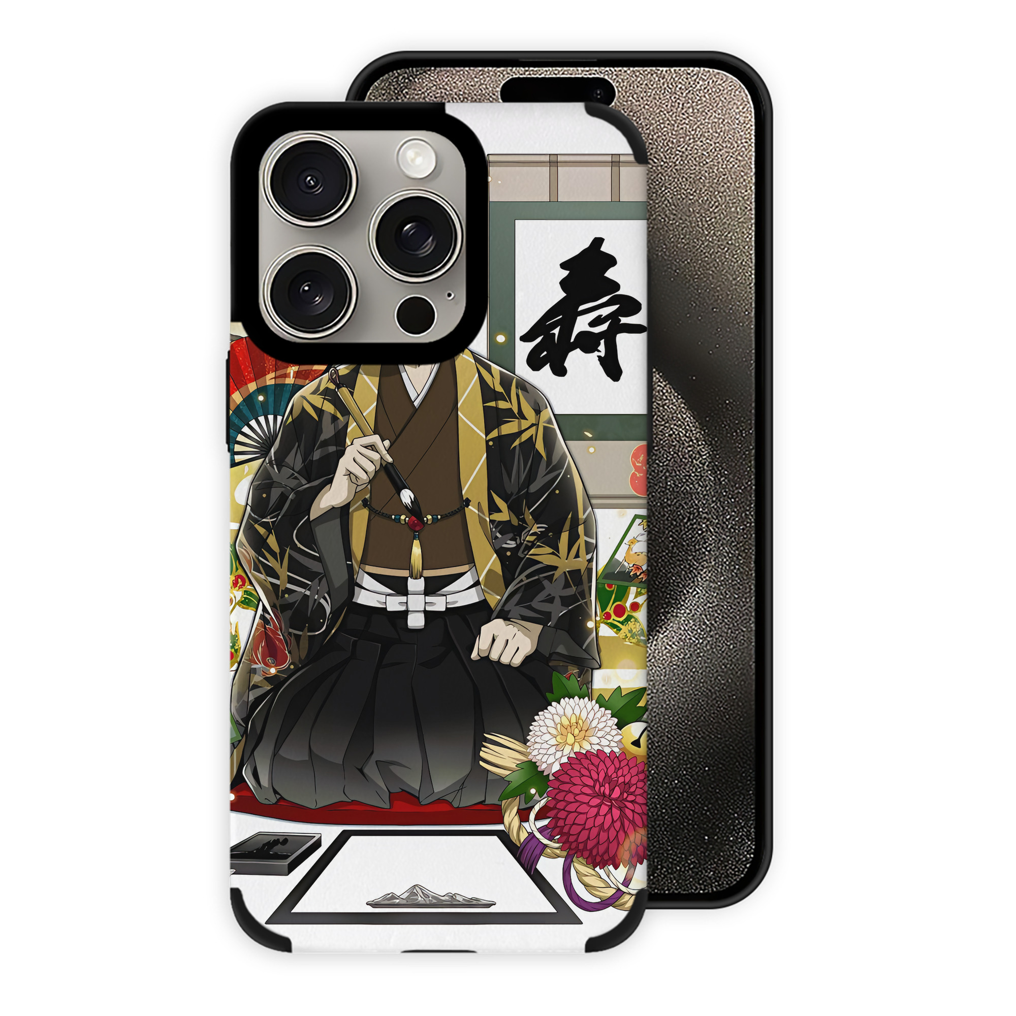 （画像用） 文豪ストレイドッグス Bungo Stray Dogs 【iPhone15ProMax対応】 PUレザー スマホケース 耐衝撃＆黄変防止