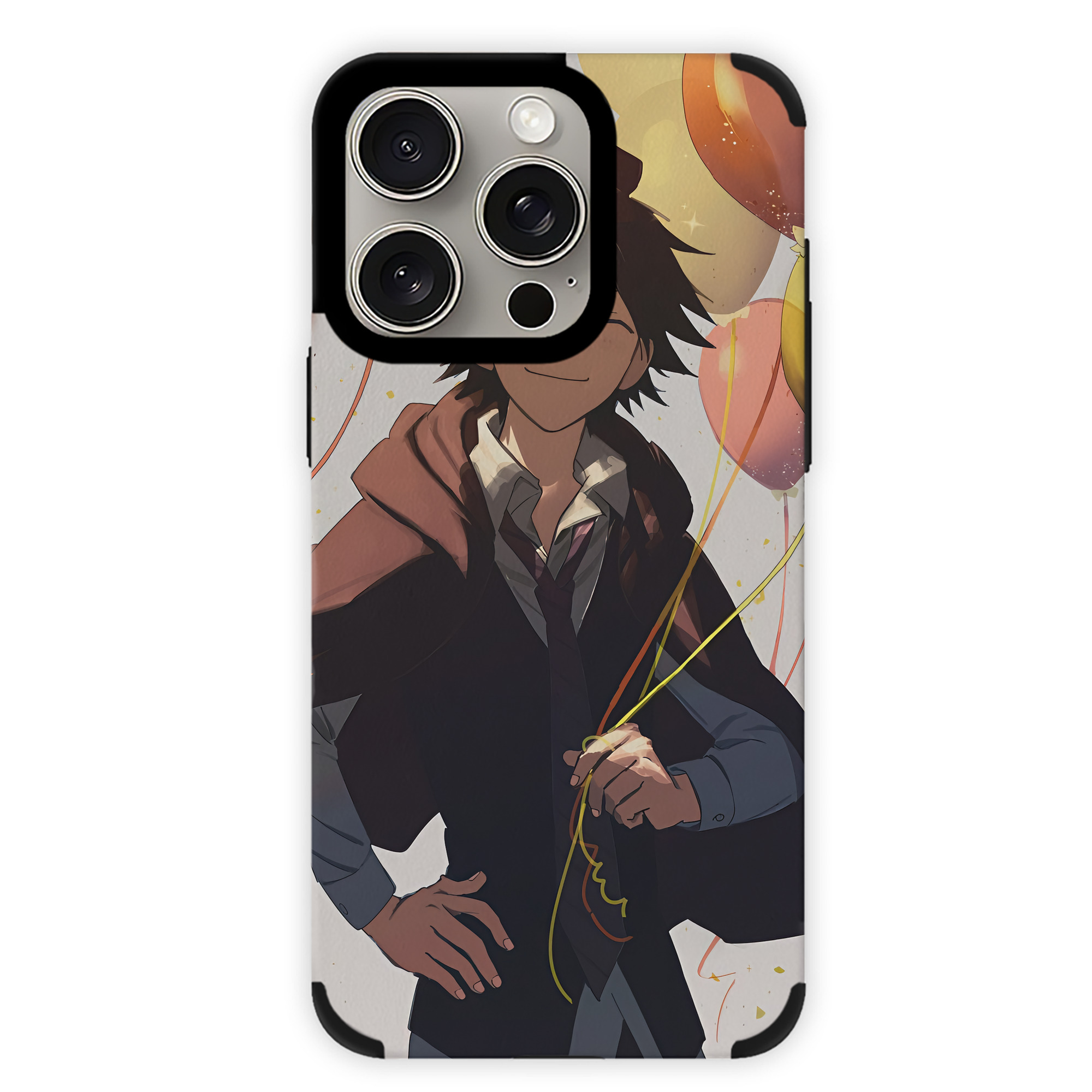 （画像用） 文豪ストレイドッグス Bungo Stray Dogs 【iPhone15ProMax対応】 PUレザー スマホケース 耐衝撃＆黄変防止