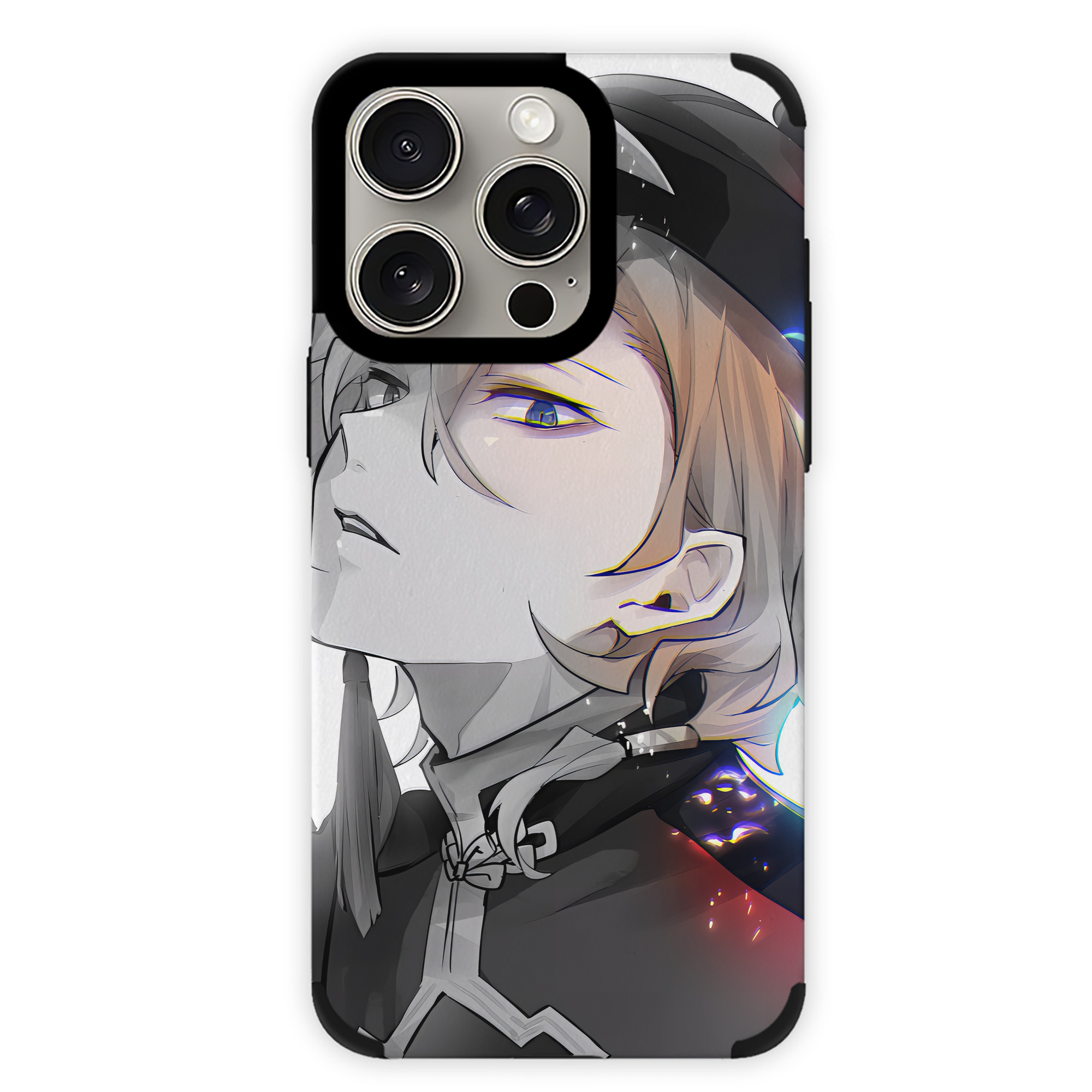 （画像用） 文豪ストレイドッグス Bungo Stray Dogs 【iPhone15ProMax対応】 PUレザー スマホケース 耐衝撃＆黄変防止