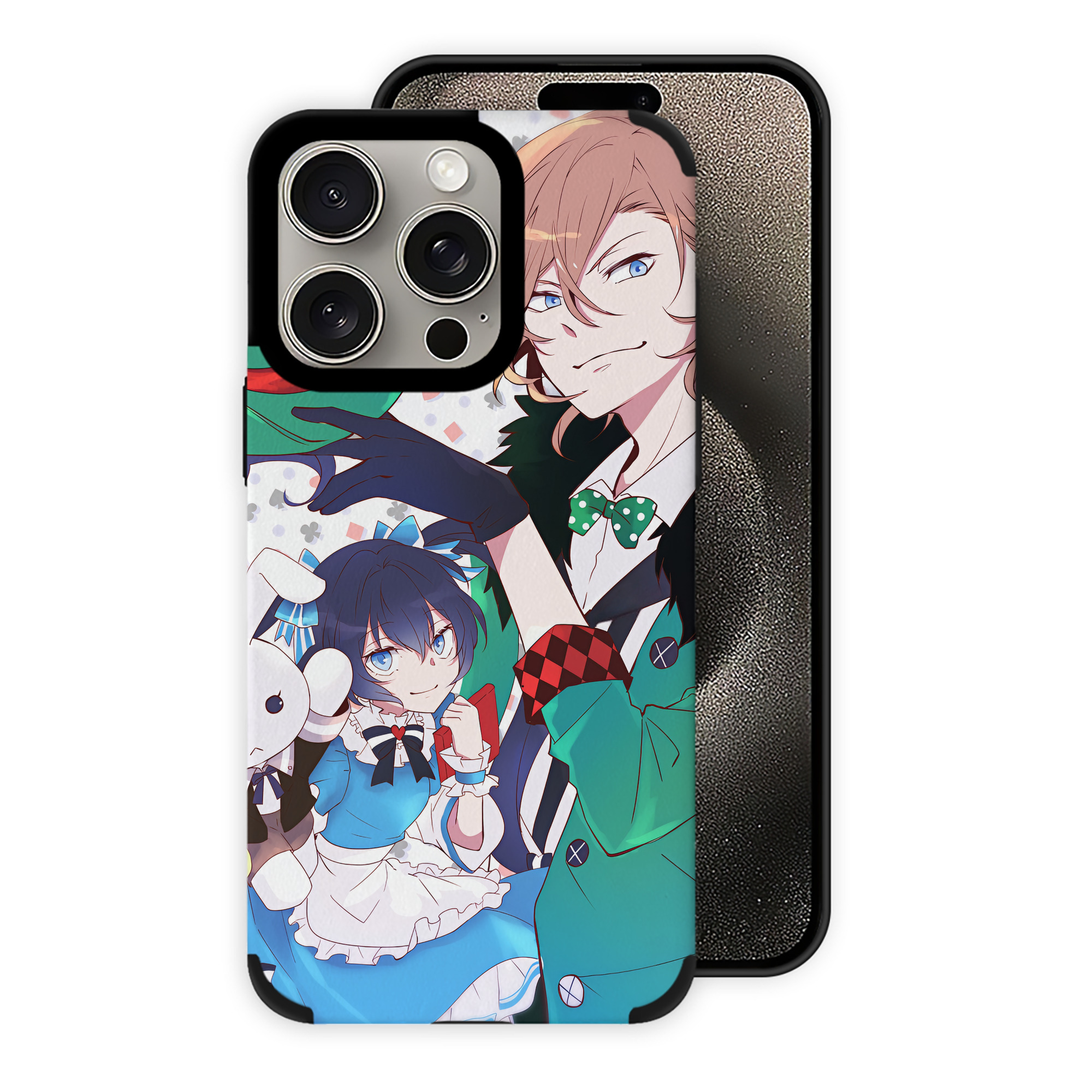 （画像用） 文豪ストレイドッグス Bungo Stray Dogs 【iPhone15ProMax対応】 PUレザー スマホケース 耐衝撃＆黄変防止